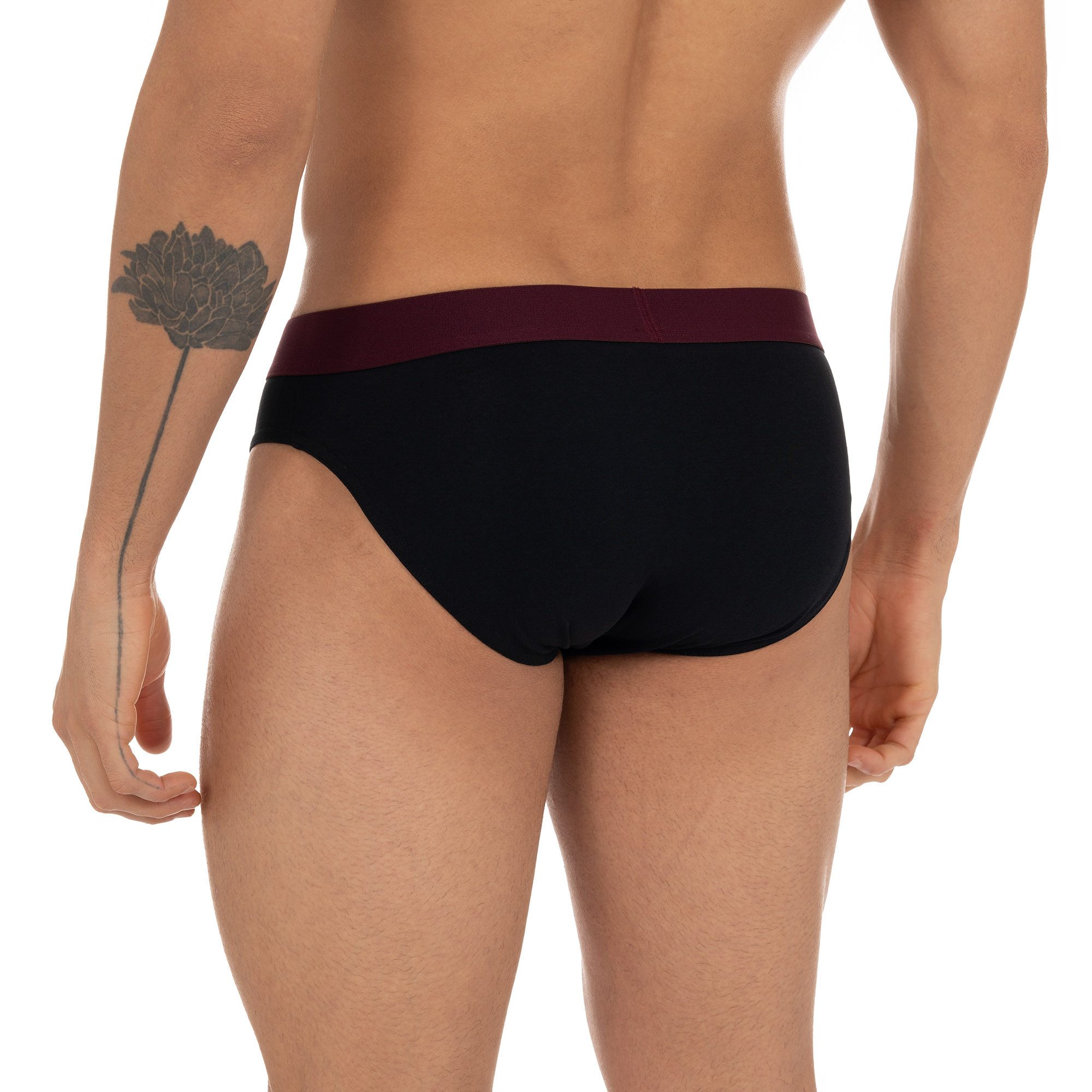 Bruno Banani Slip Flowing met logoband (2 stuks, Set van 2)