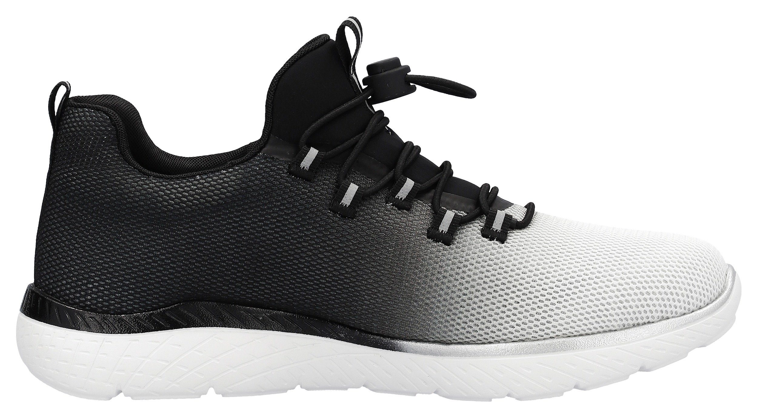 Rieker Slip-on sneakers Slipper, vrijetijdsschoen met trendy kleurverloop