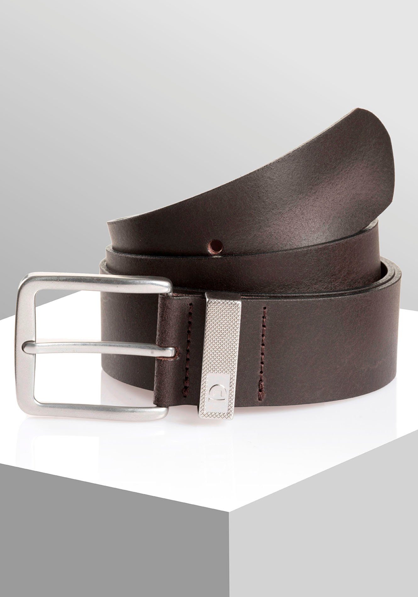 NU 20% KORTING: Tom Tailor Denim Leren riem