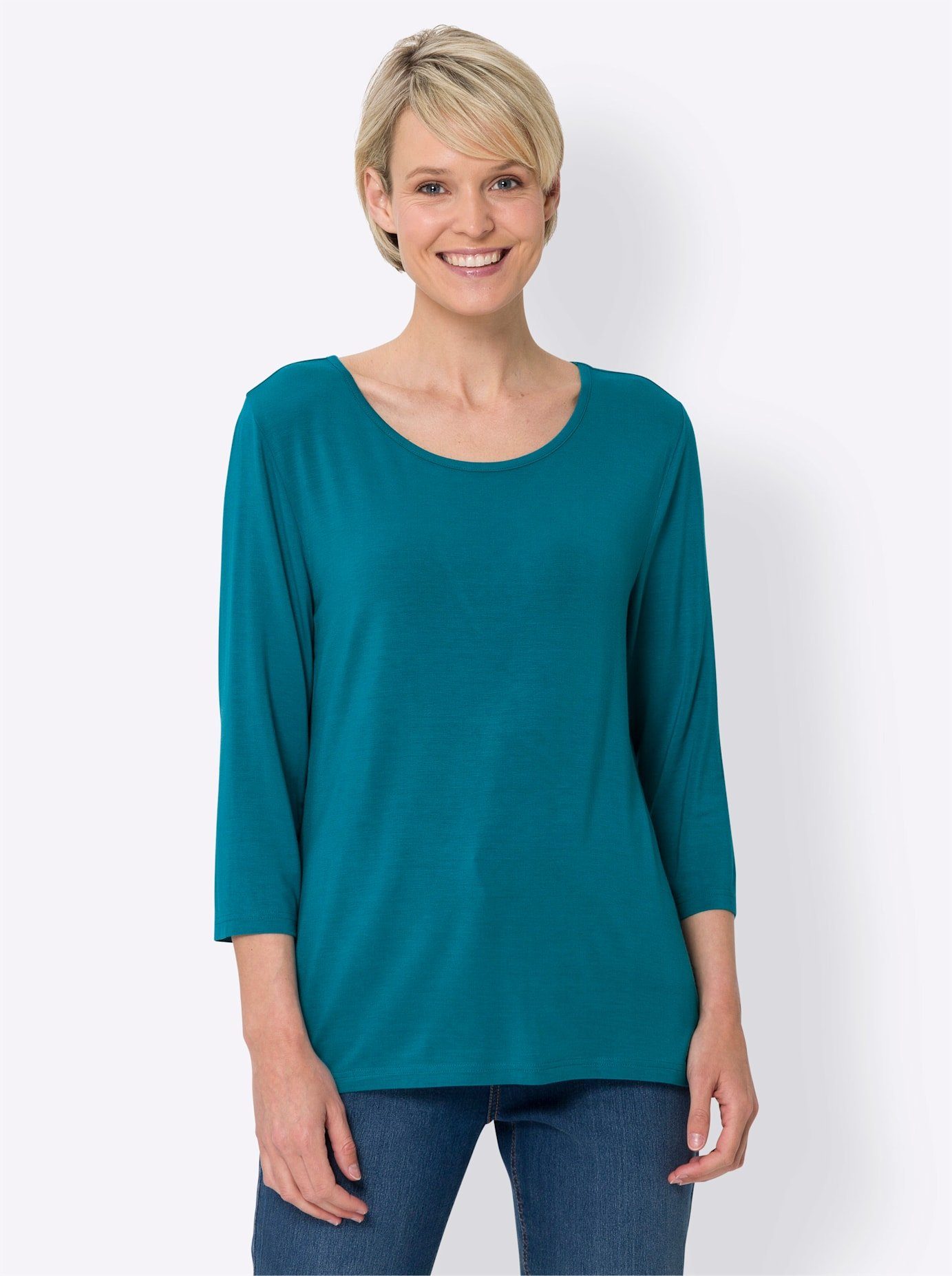 Classic Basics Shirt met 3 4 mouwen Shirt met 3 4-mouwen (1-delig)