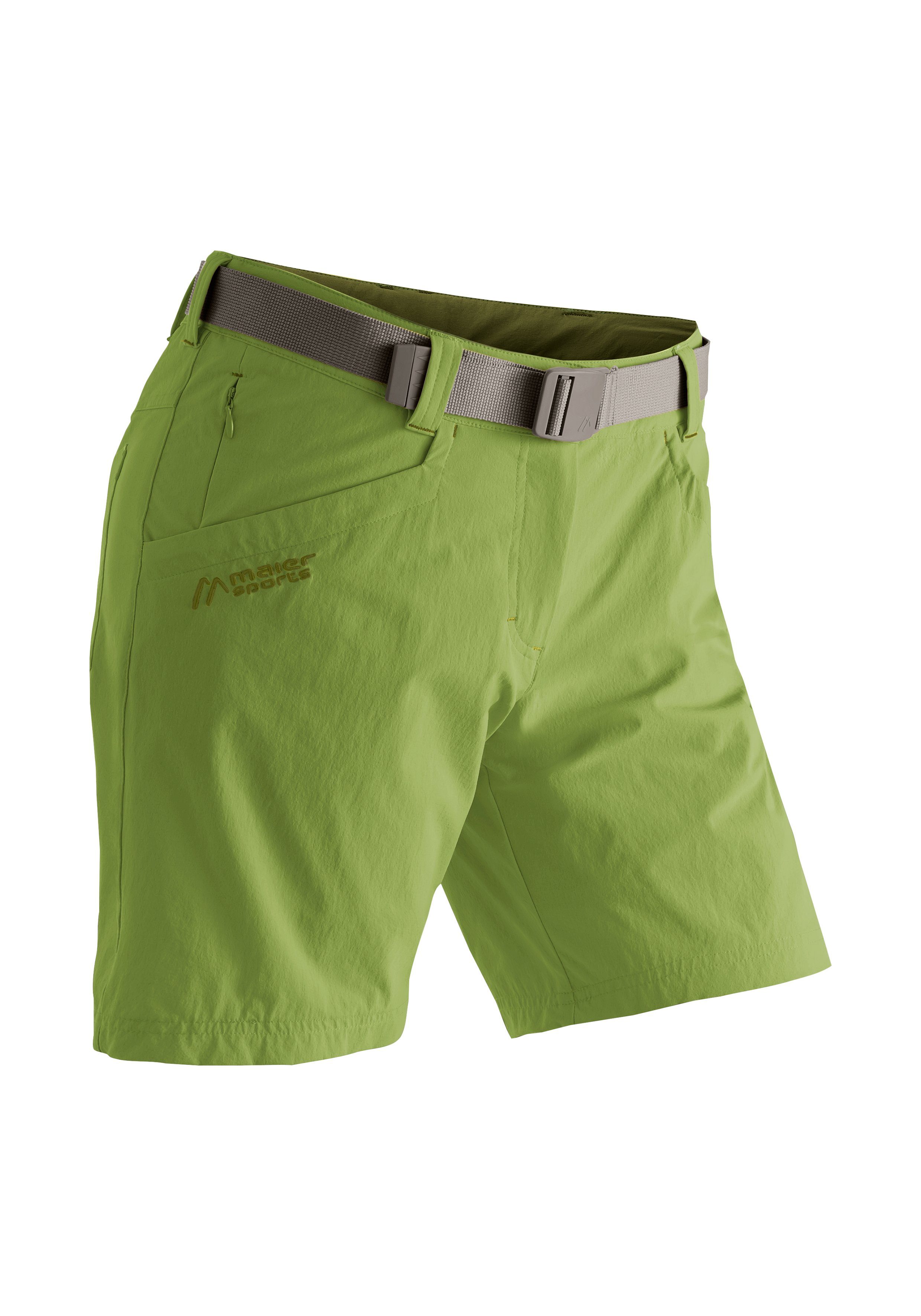 Maier Sports Functionele short Lulaka Shorts Dames shorts, korte wandelbroek, outdoorbroek met 4 zakken, regular fit