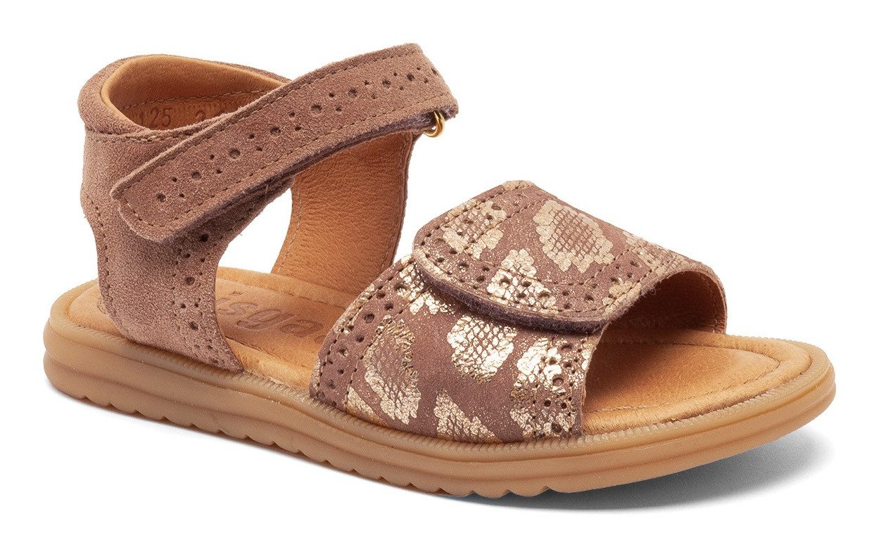 Bisgaard Sandalen Andrea Breedte: normaal , feestdagsschoen, meisjes schoen met klittenband, maat sjabloon te downloaden meisjes sandalen maat 30 roze
