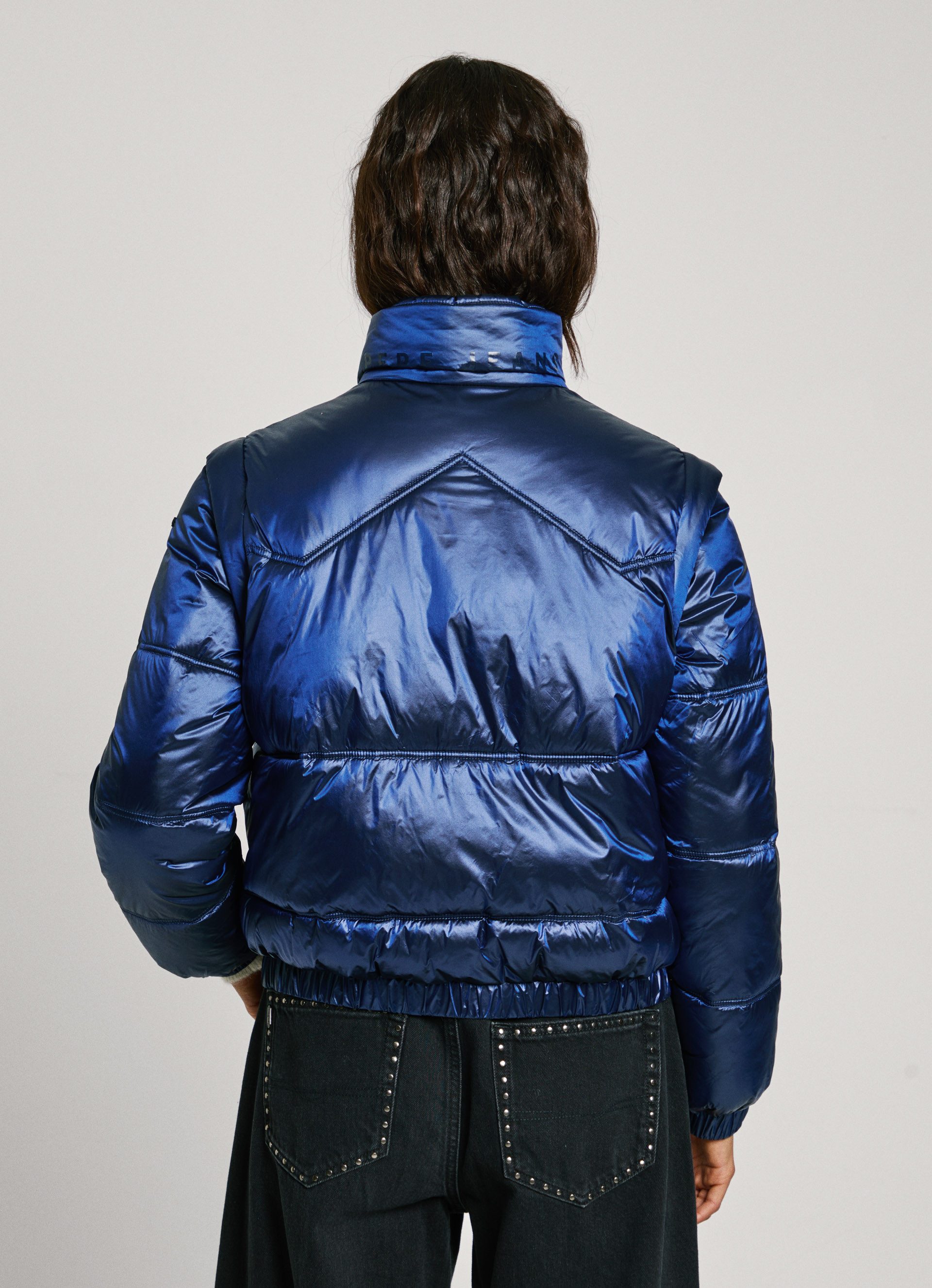 Pepe Jeans Gewatteerde jas FLORA in praktisch 2-in-1 ontwerp