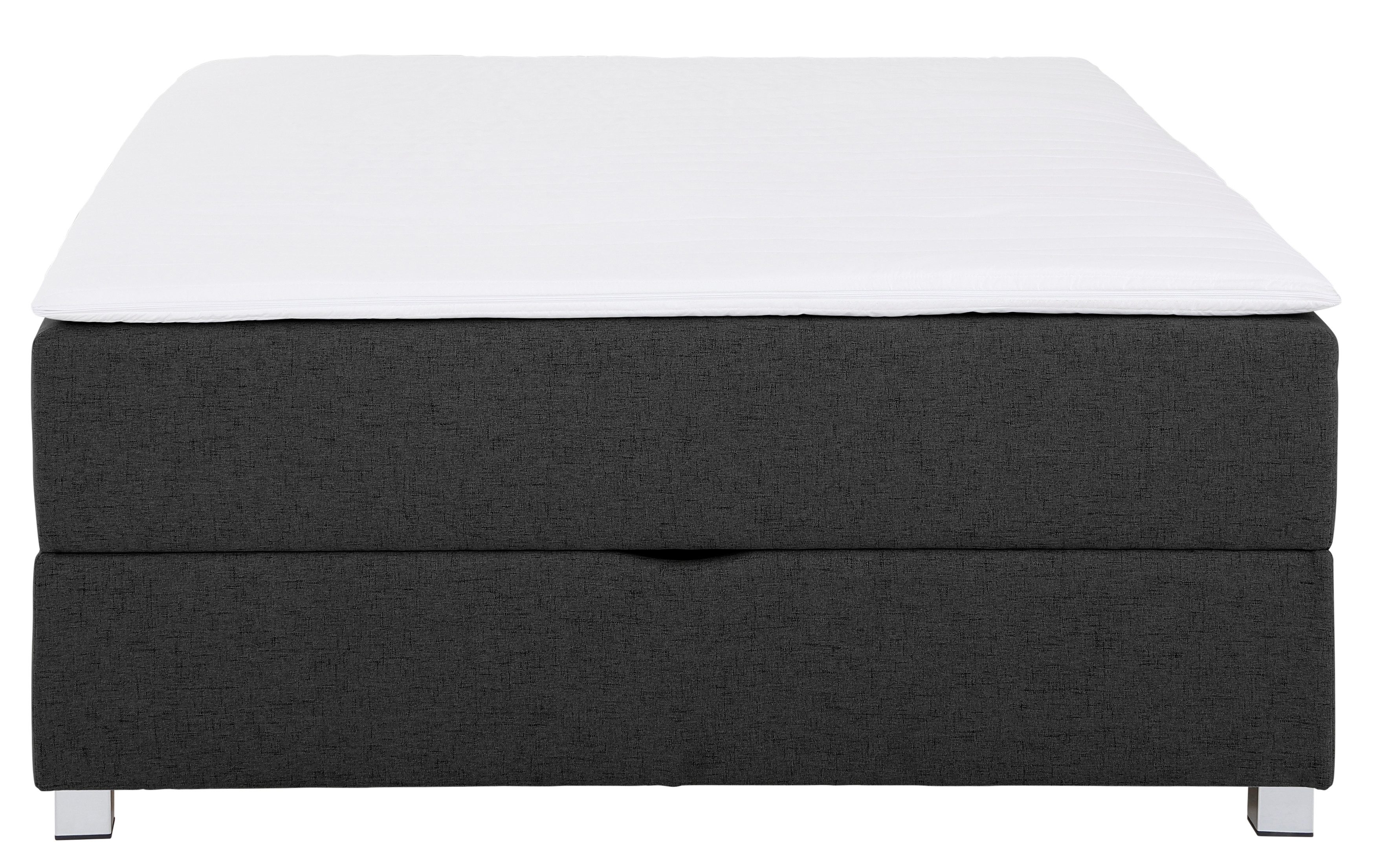 INOSIGN Boxspring Alexis zonder hoofdbord - ideaal voor ruimtes met schuine plafonds, in 4 breedten