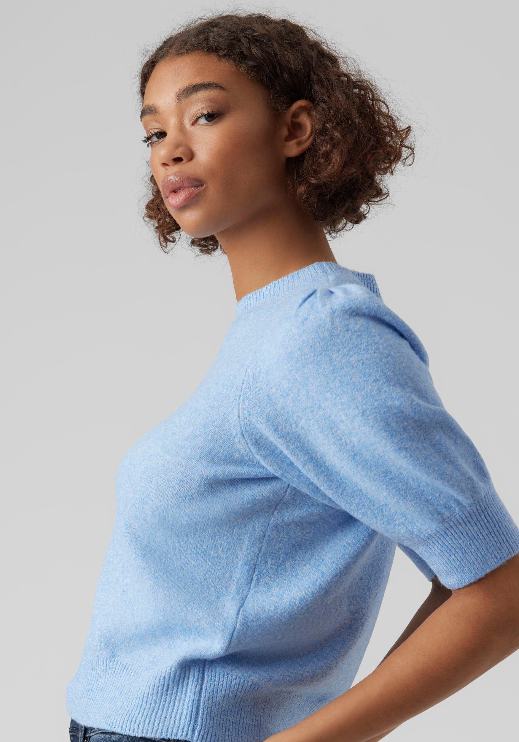 Vero Moda Trui met korte mouwen VMDOFFY 2/4 O-NECK PULLOVER GA NOOS
