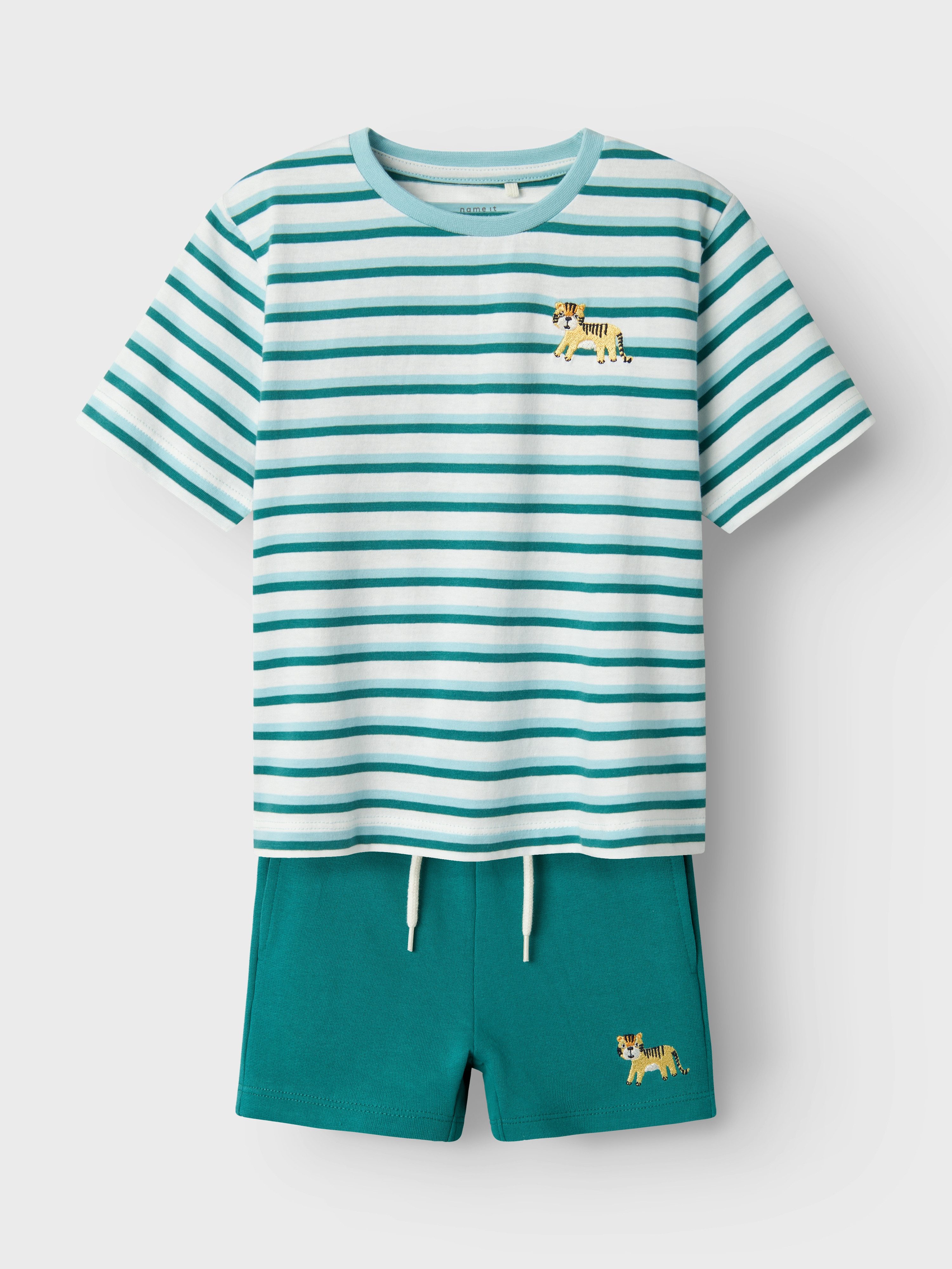 Name It T-shirt NMMJELLAN/JANKO NREG SET PB