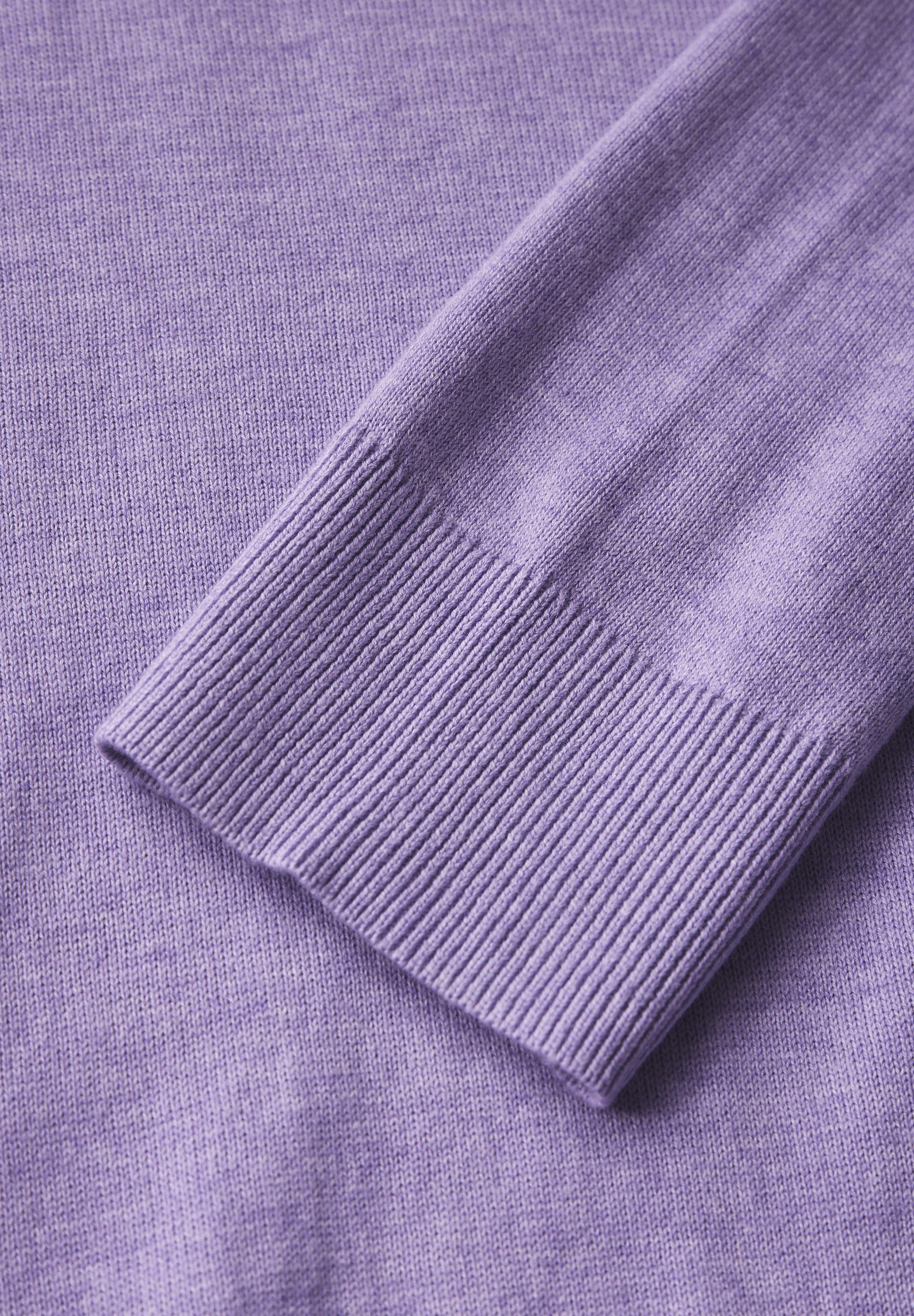 Cecil Trui met ronde hals met schouderdetail