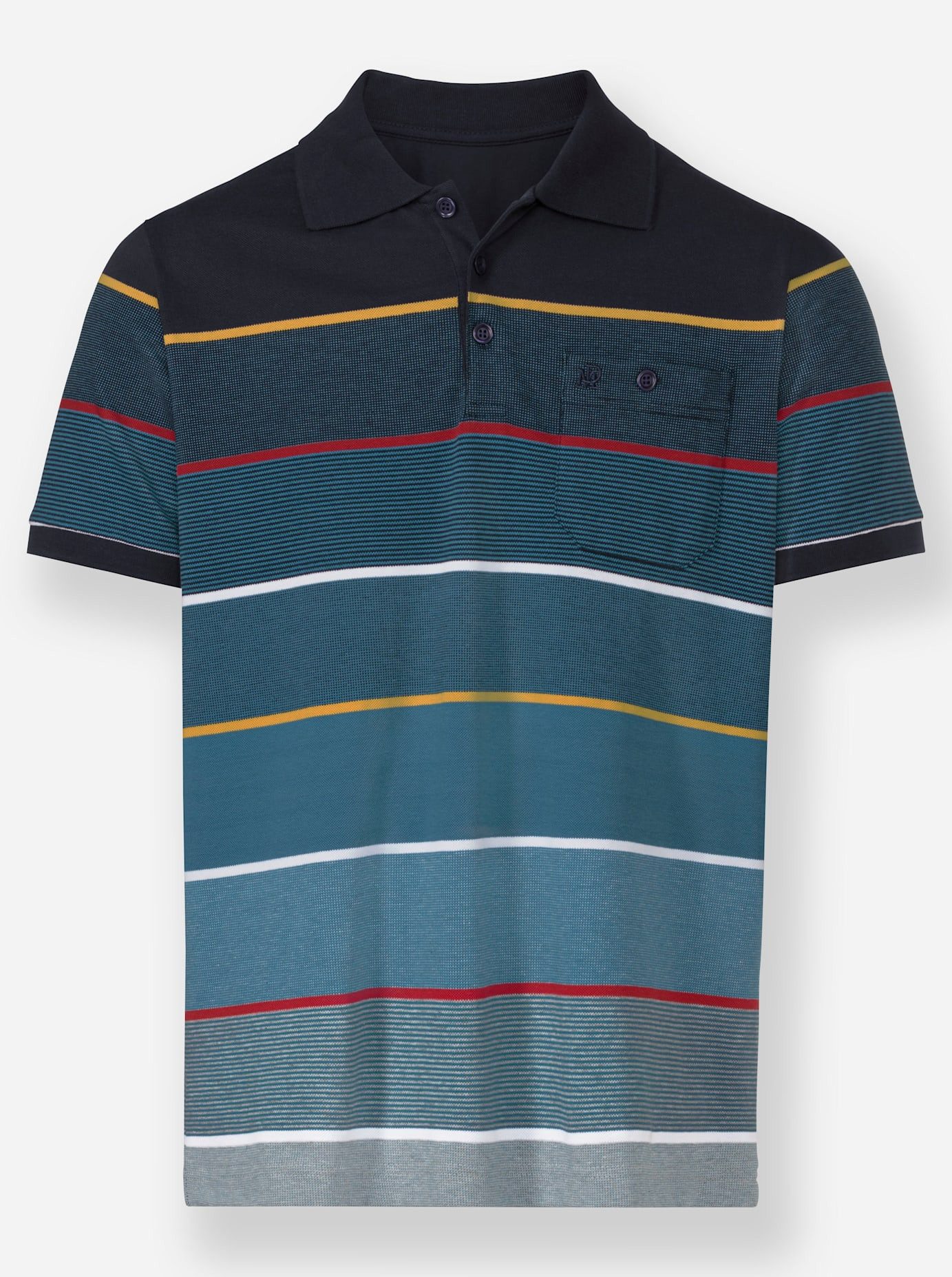 Marco Donati Poloshirt Shirt met korte mouwen (1-delig)