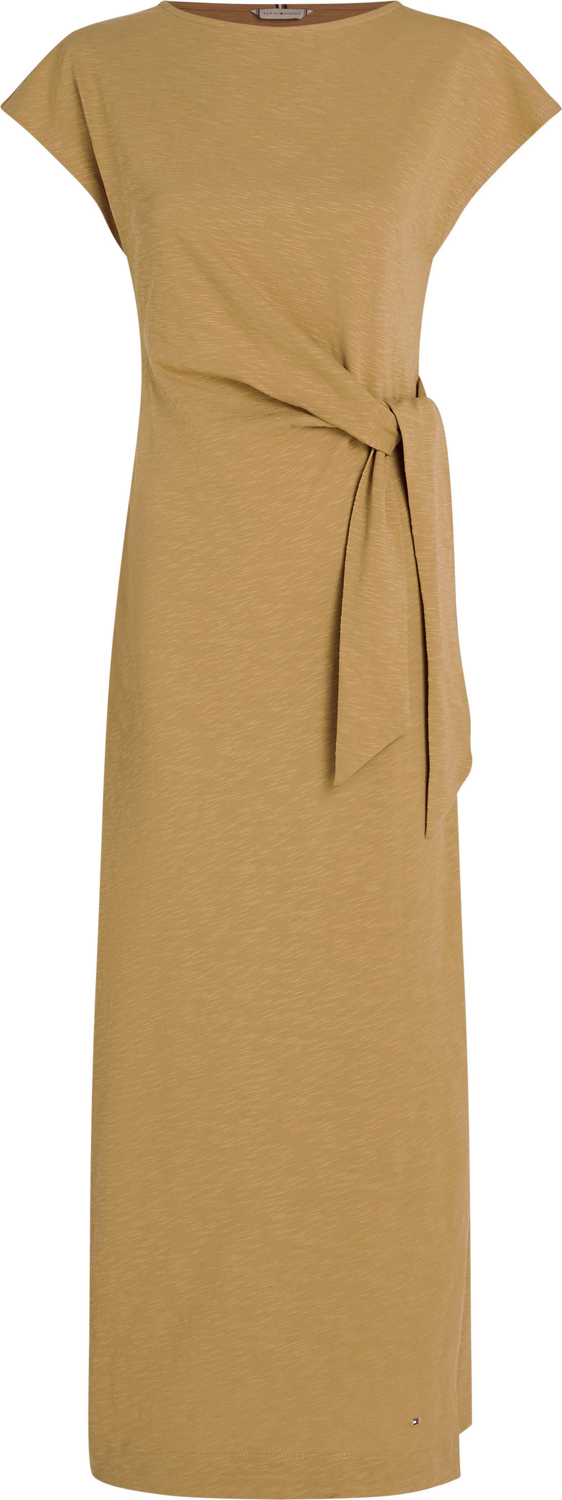 Tommy Hilfiger Midi-jurk KNOT BOAT-NK MIDI DRESS SS