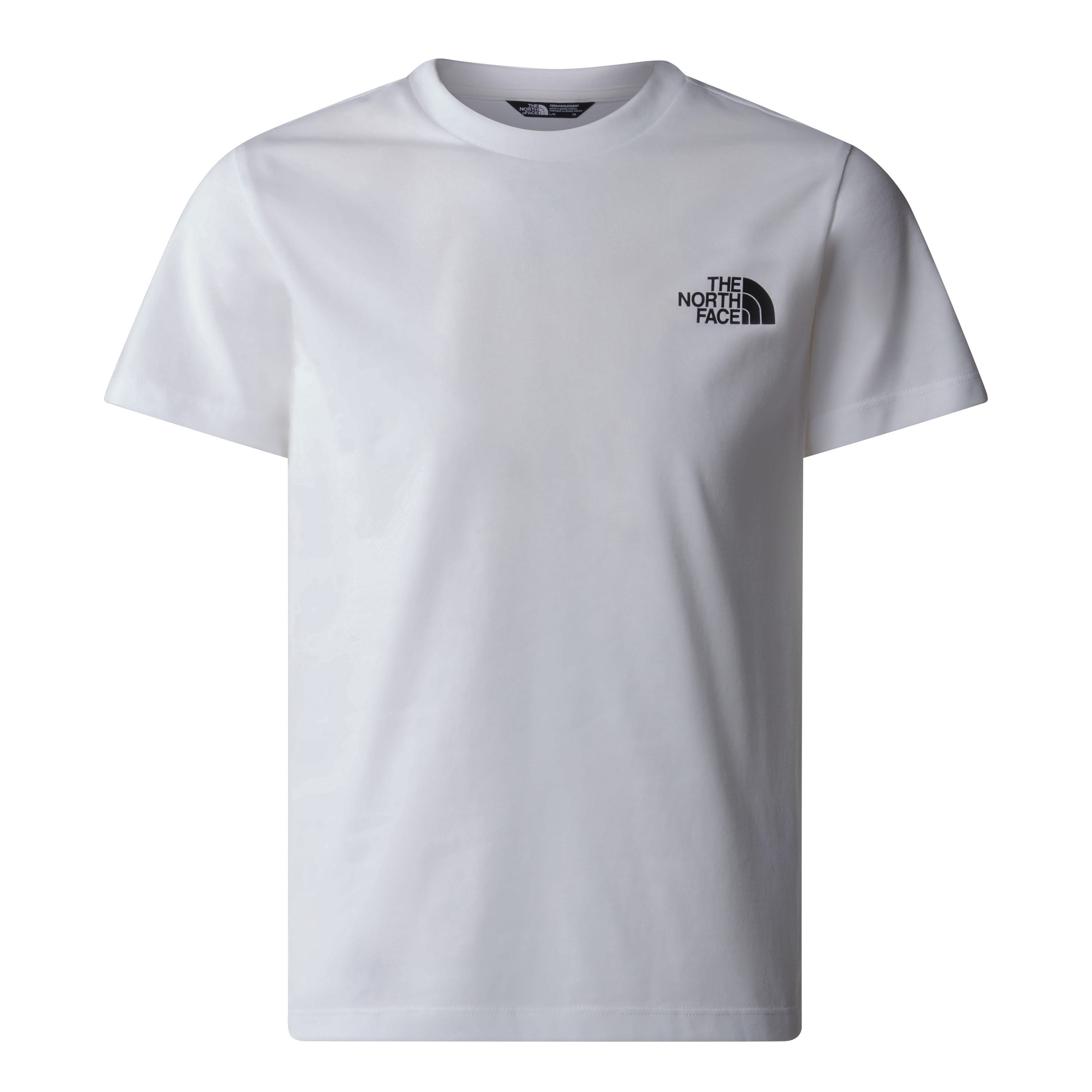 The North Face T-shirt TEEN S/S SIMPLE DOME TEE voor kinderen en jongeren (1-delig)