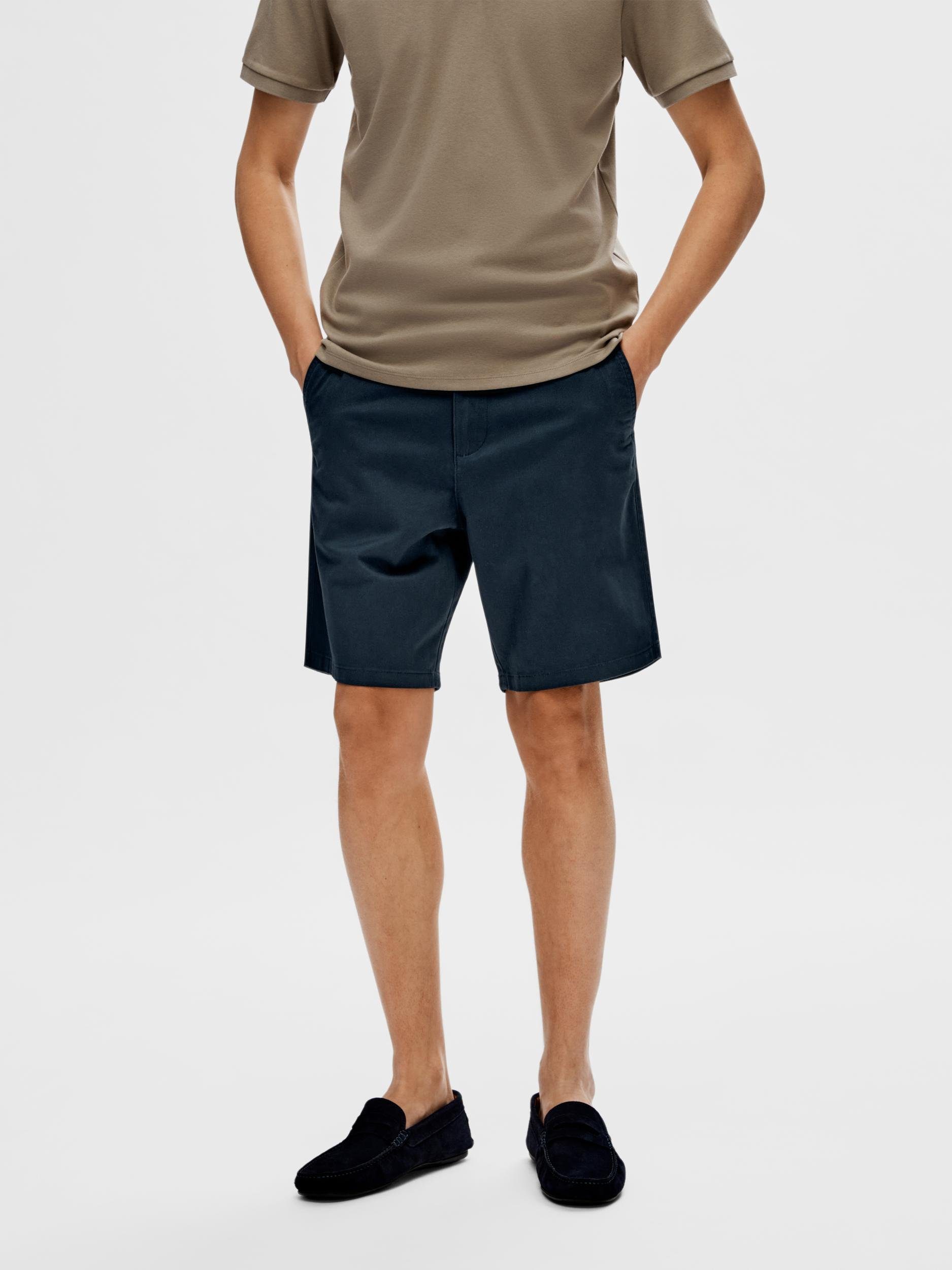 SELECTED HOMME Chino-short SLHREGULAR BILL FLEX SHORTS NOOS