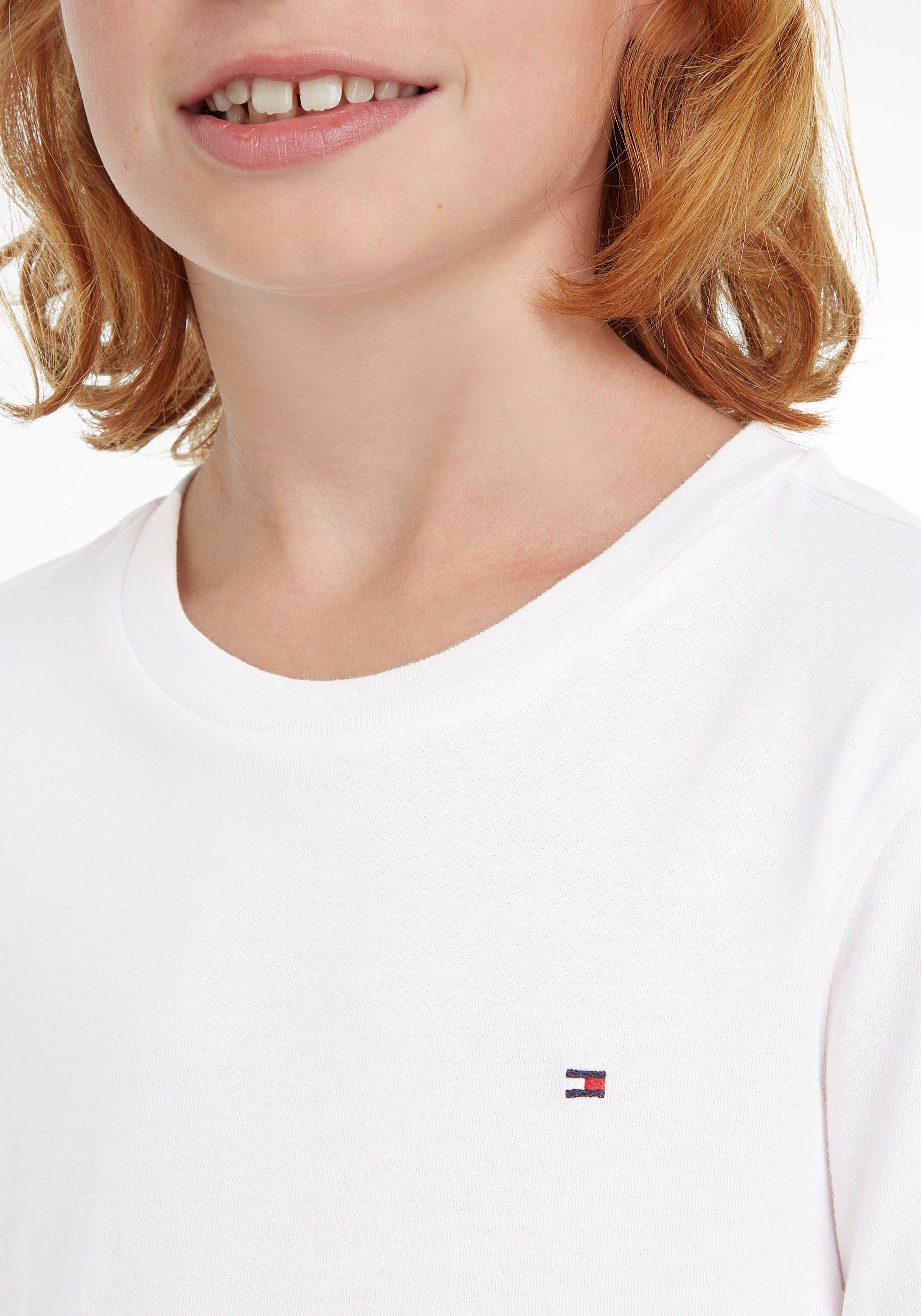 Tommy Hilfiger Shirt met lange mouwen BOYS BASIC CN KNIT L/S