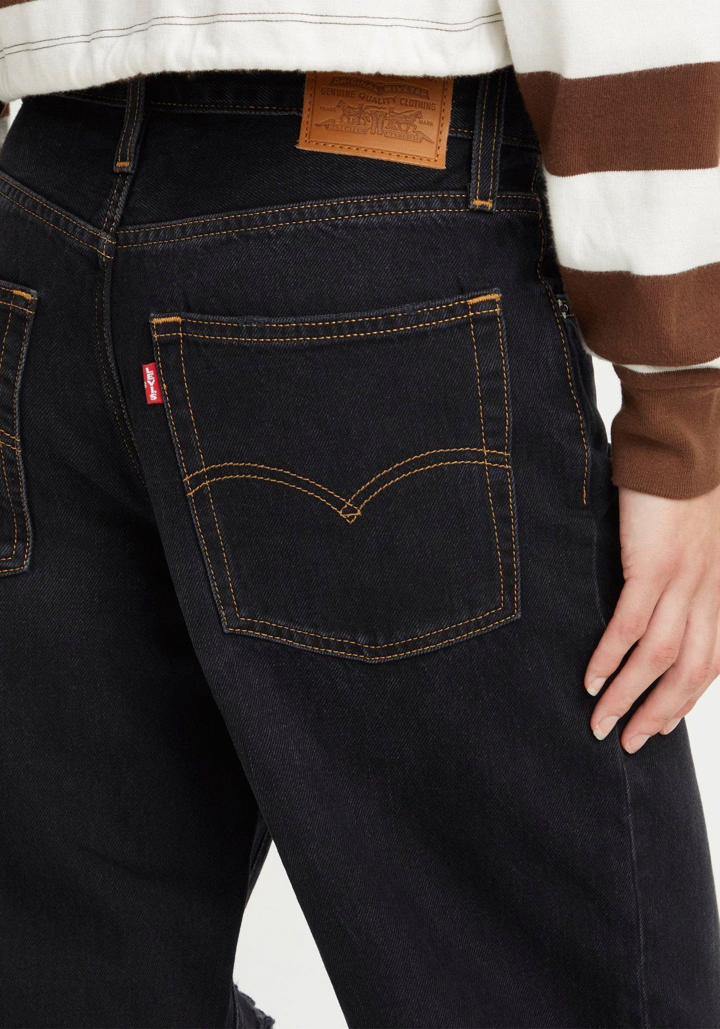 Levi's® Wijde jeans BAGGY DAD in baggy stijl met destroyed effecten