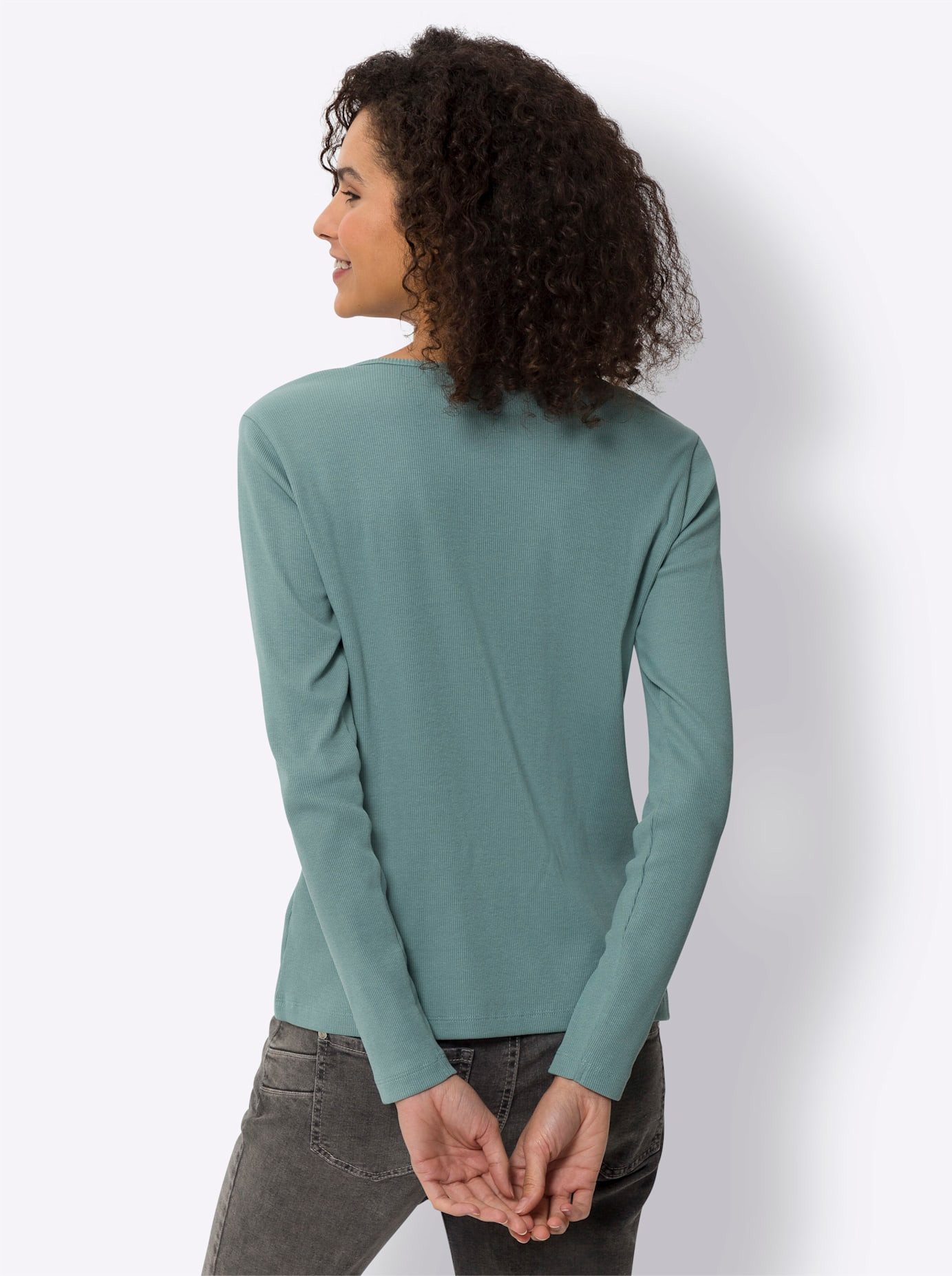 heine Shirt met lange mouwen Shirt (1-delig)