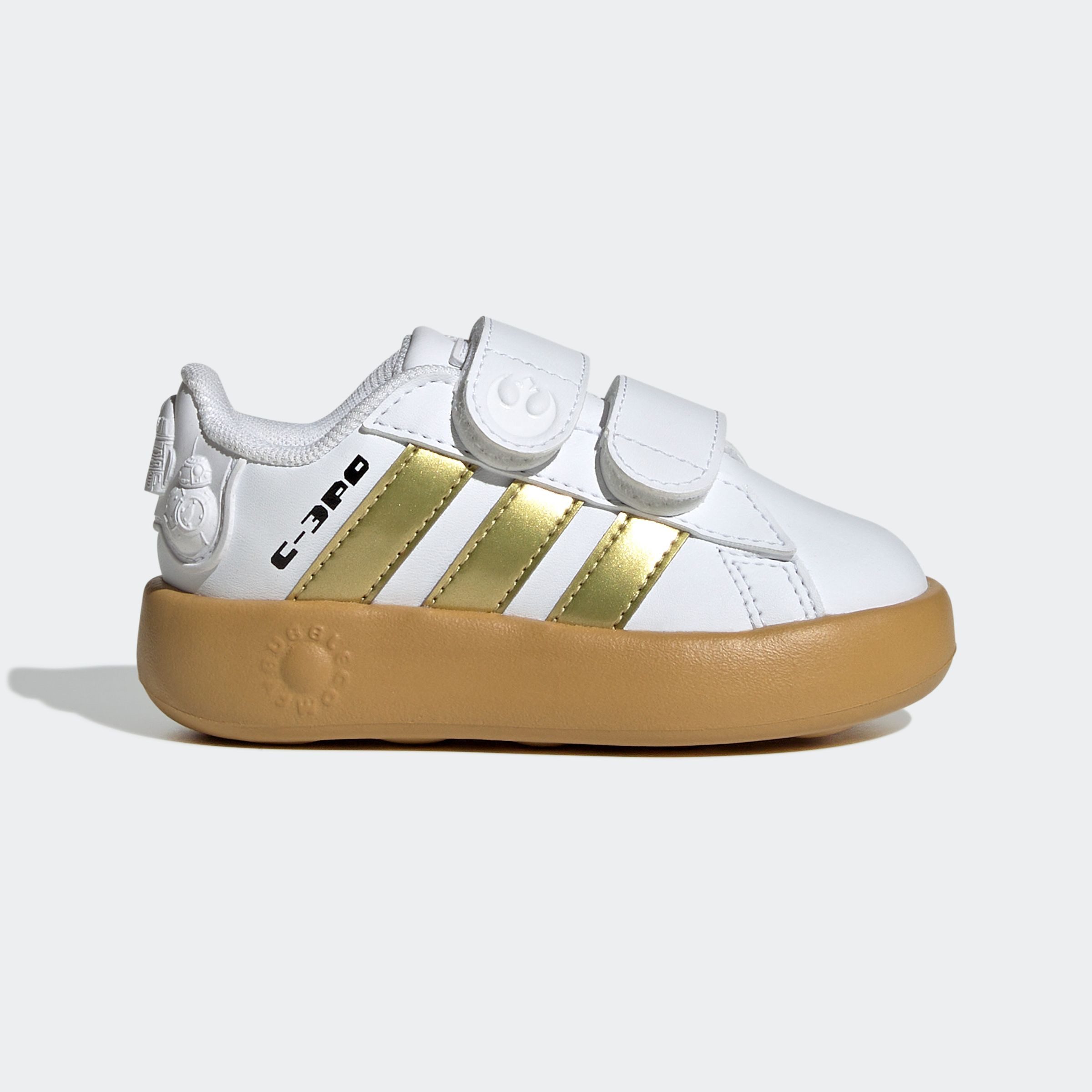 adidas Sportswear Klittenbandschoenen ADIDAS STAR WARS KIDS GRAND COURT 2.0 SCHUH Design geïnspireerd op de adidas Superstar, voor kinderen