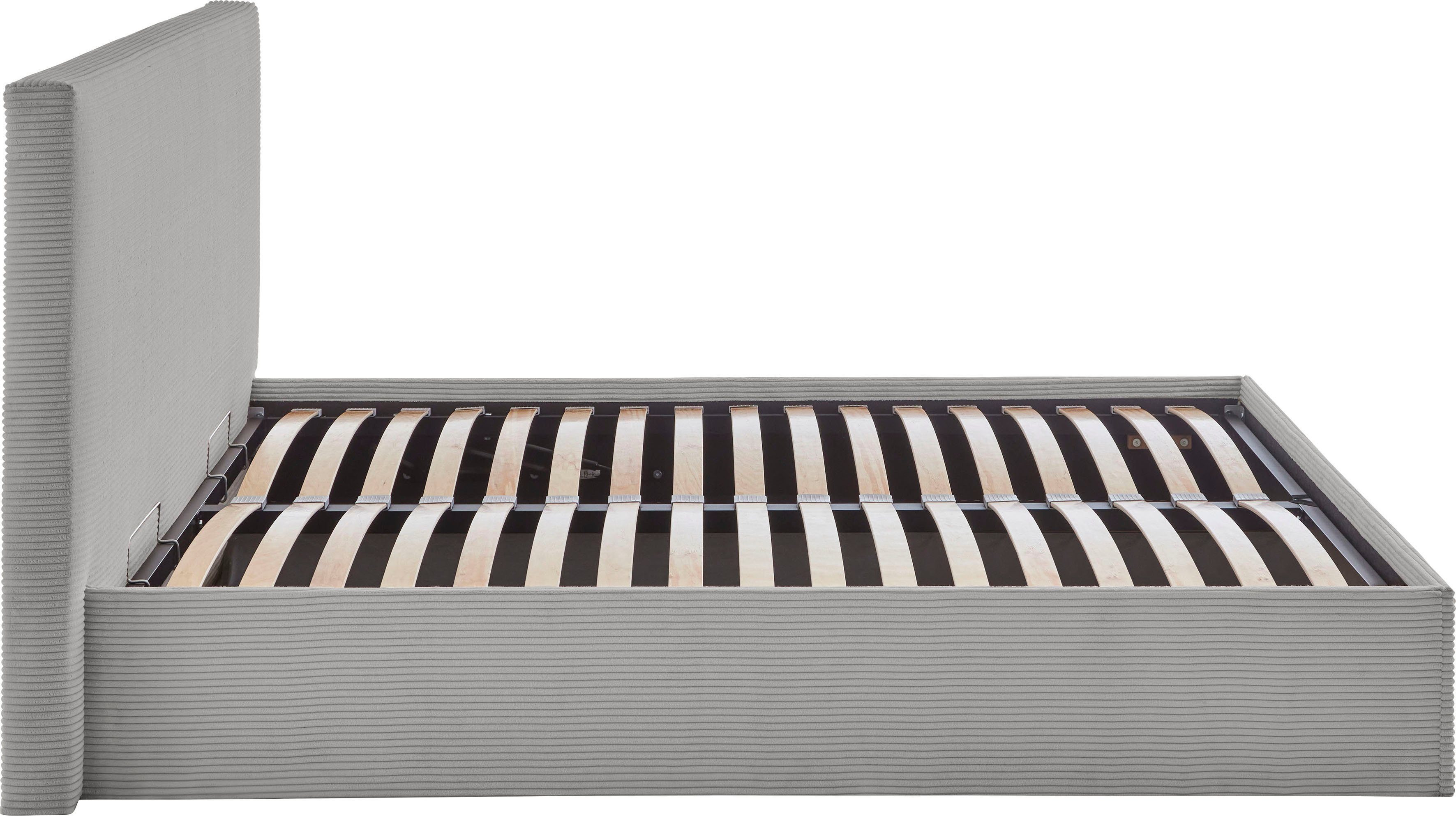 ATLANTIC home collection Bedframe Melody met bedkist en lattenbodem