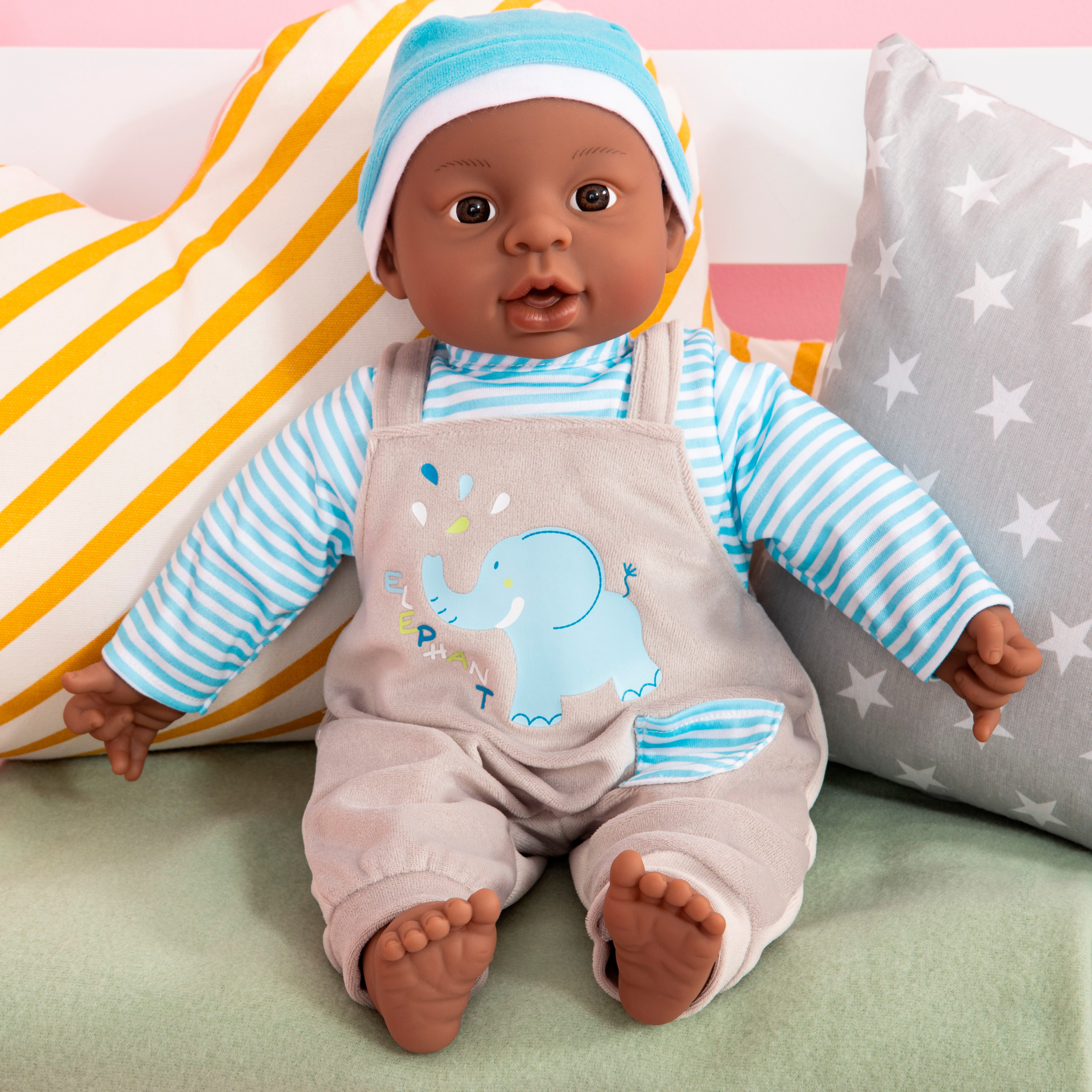 Bayer Babypop Interactieve Baby Jongentje, 40 cm