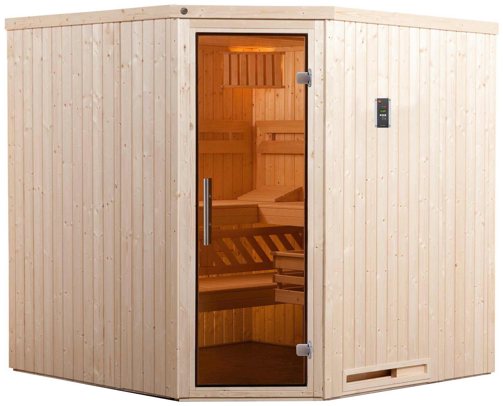 weka Sauna Varberg 3 7,5 kw bio-kachel met externe bediening