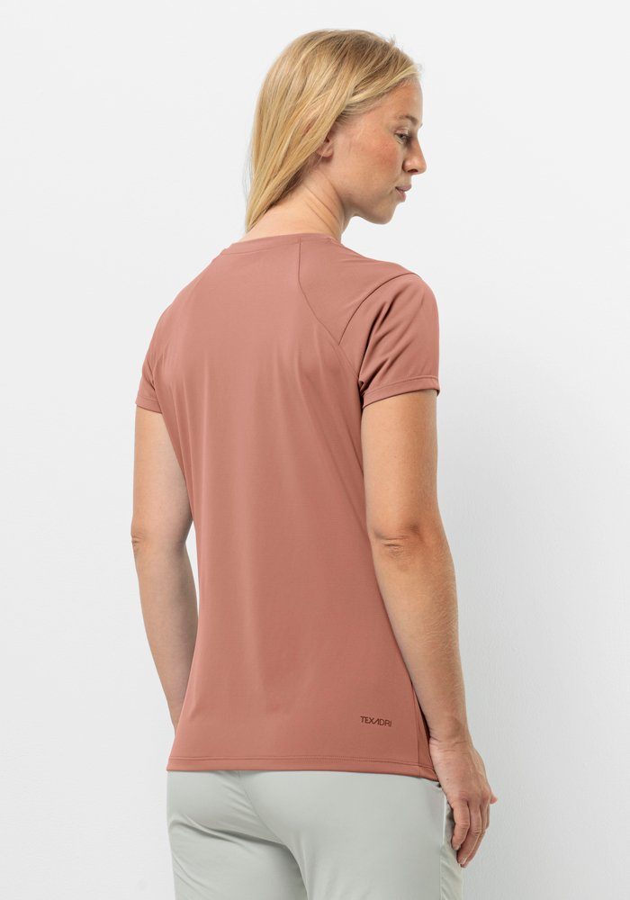 Jack Wolfskin T-shirt PRELIGHT TRAIL T W