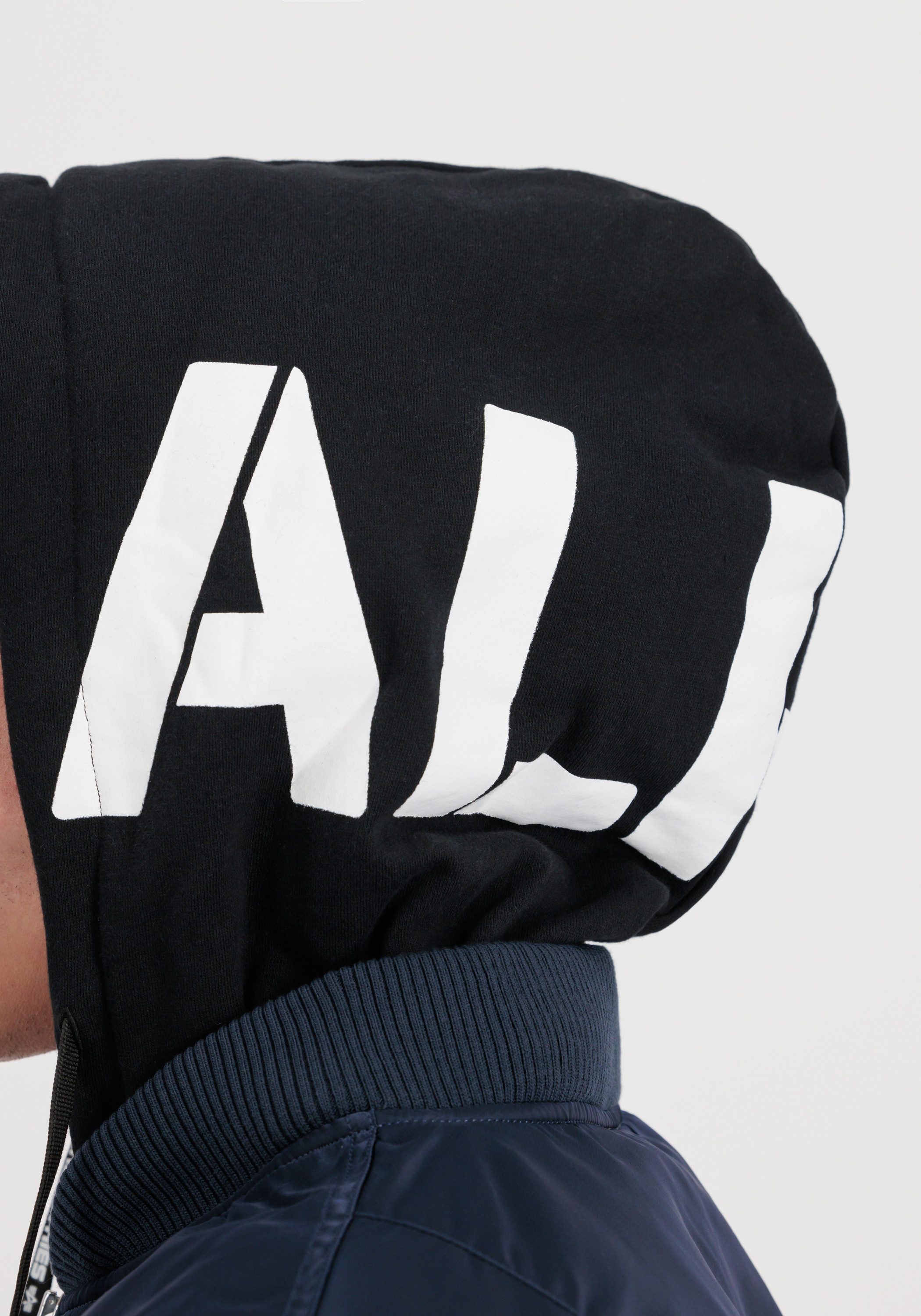 Alpha Industries Bomberjack MA-1 Zip Hood Print