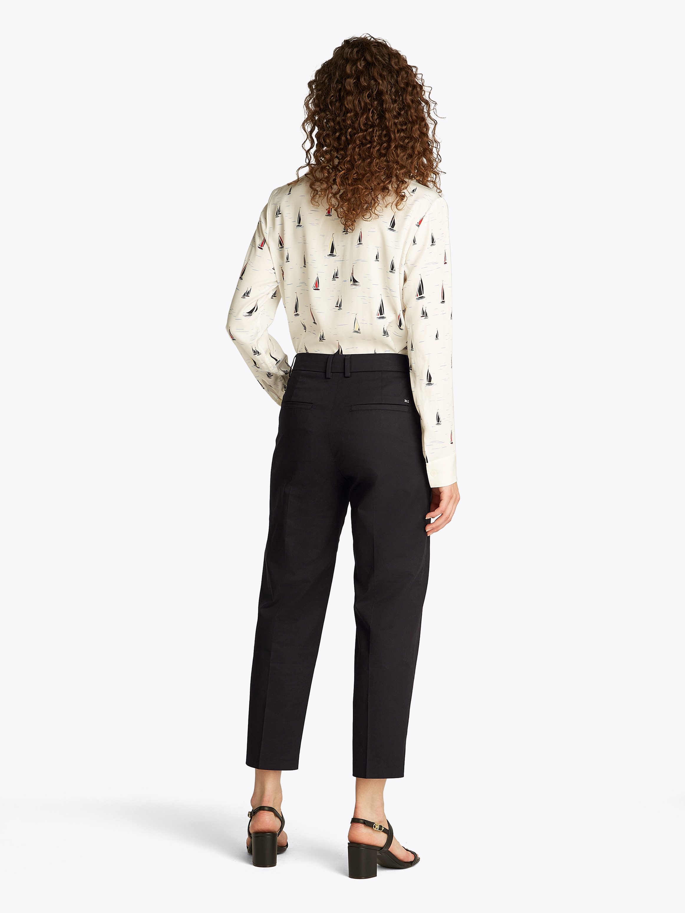 Tommy Hilfiger Chino met persplooien