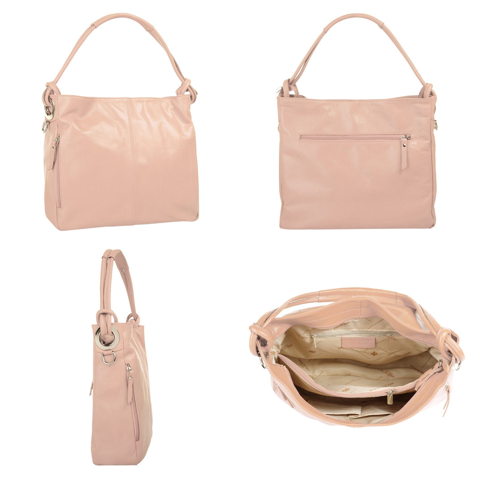 Samantha Look Shopper echt leer, made in italy