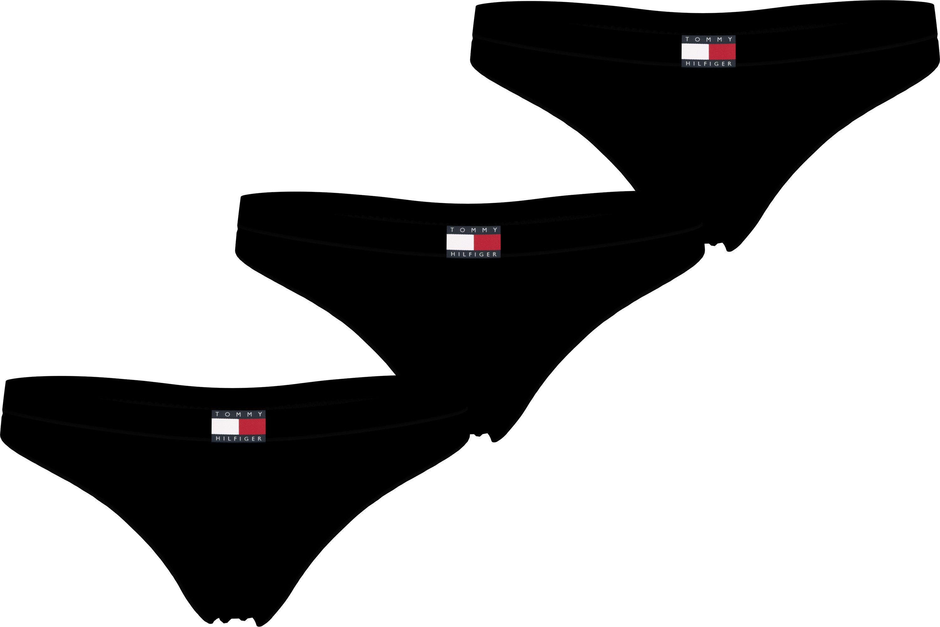 Tommy Hilfiger Underwear String 3 PACK FLAG THONG (EXT. SIZE) (3 stuks)