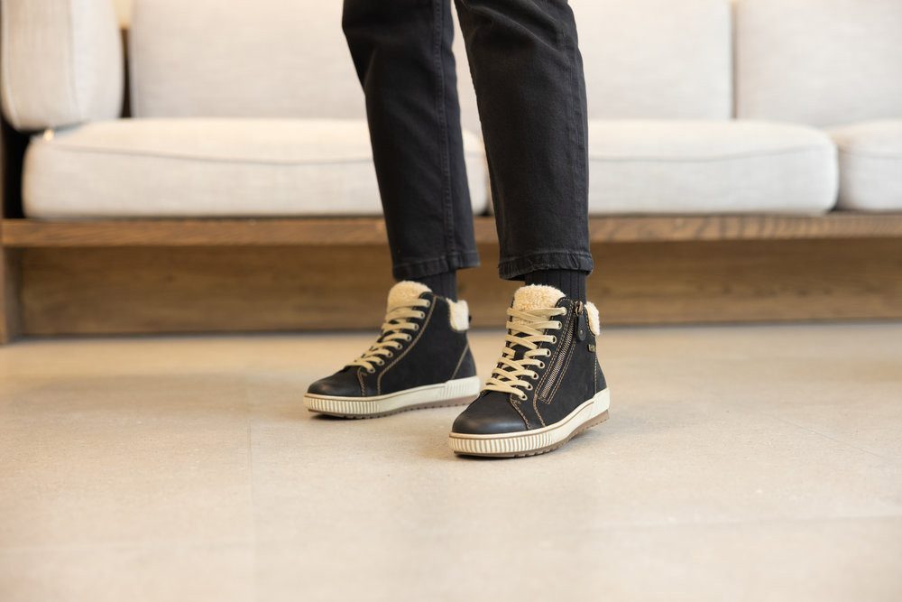 Remonte Winterlaarzen Veterboots, enkellaars, casual boots met Tex-uitvoering