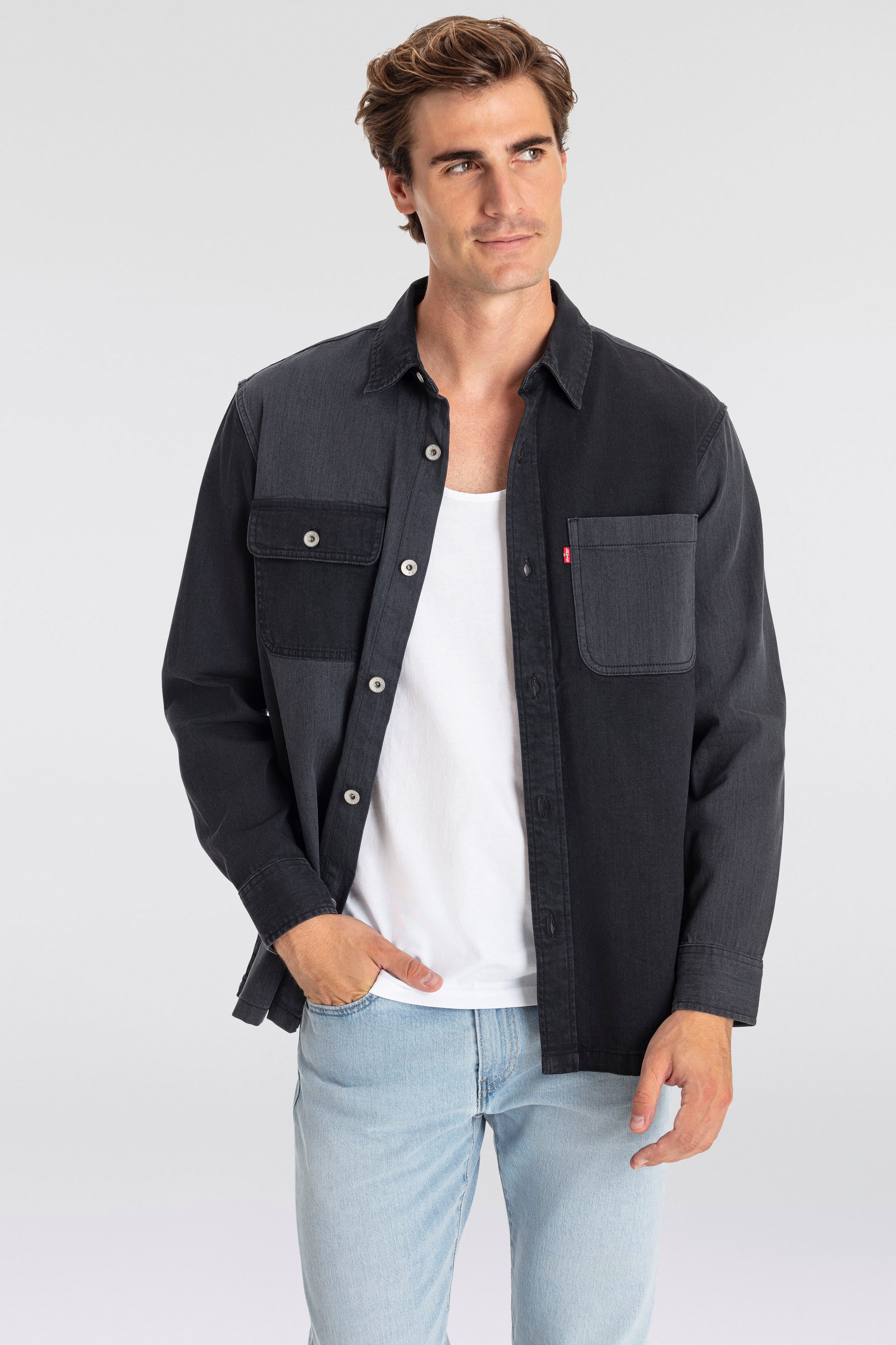 Levi's® Overhemdjasje UTILITY SHACKET met twee borstzakken