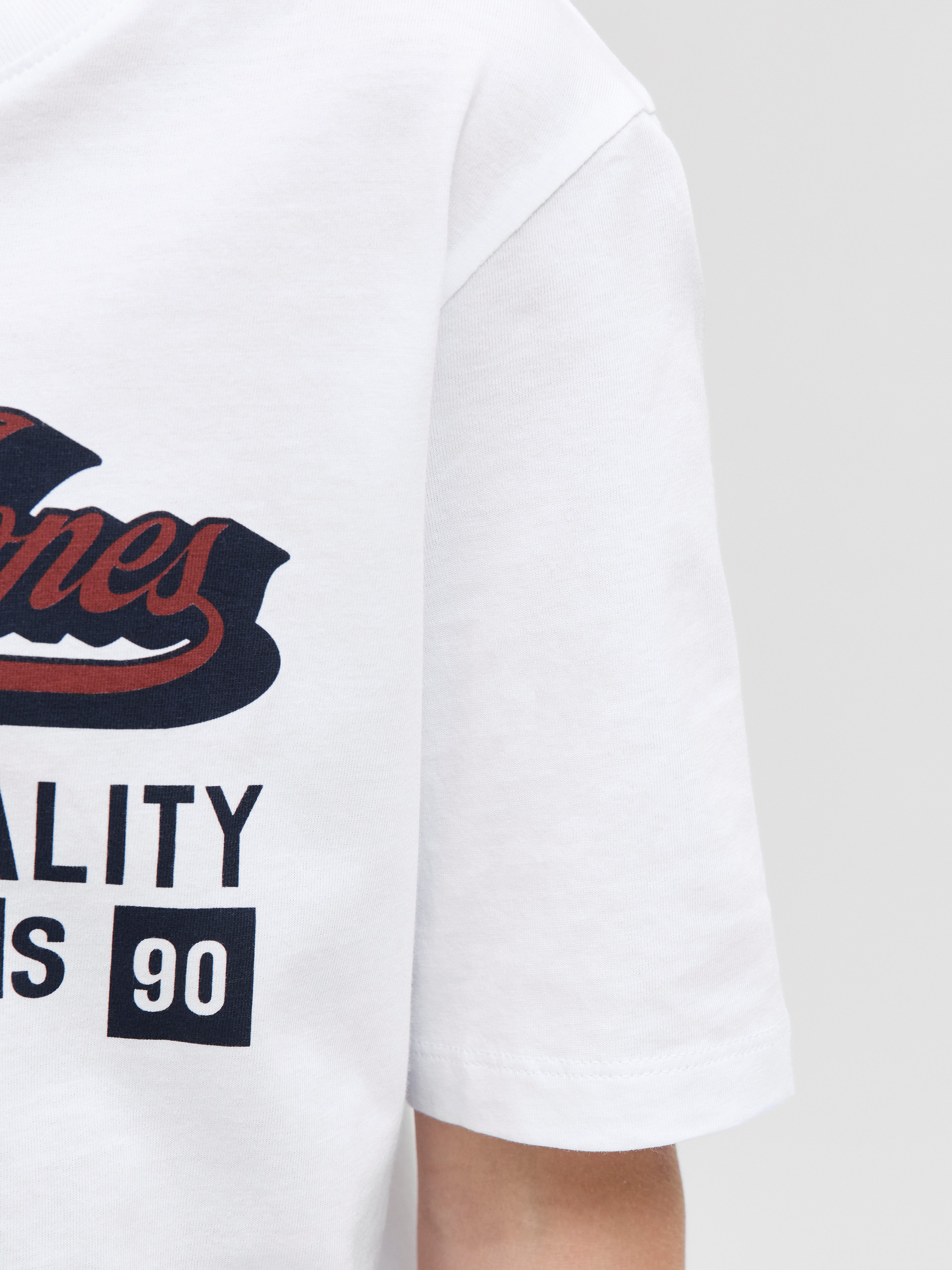 Jack & Jones Junior T-shirt JJELOGO TEE SS ONECK 2 COL AW25 NOOS JNR