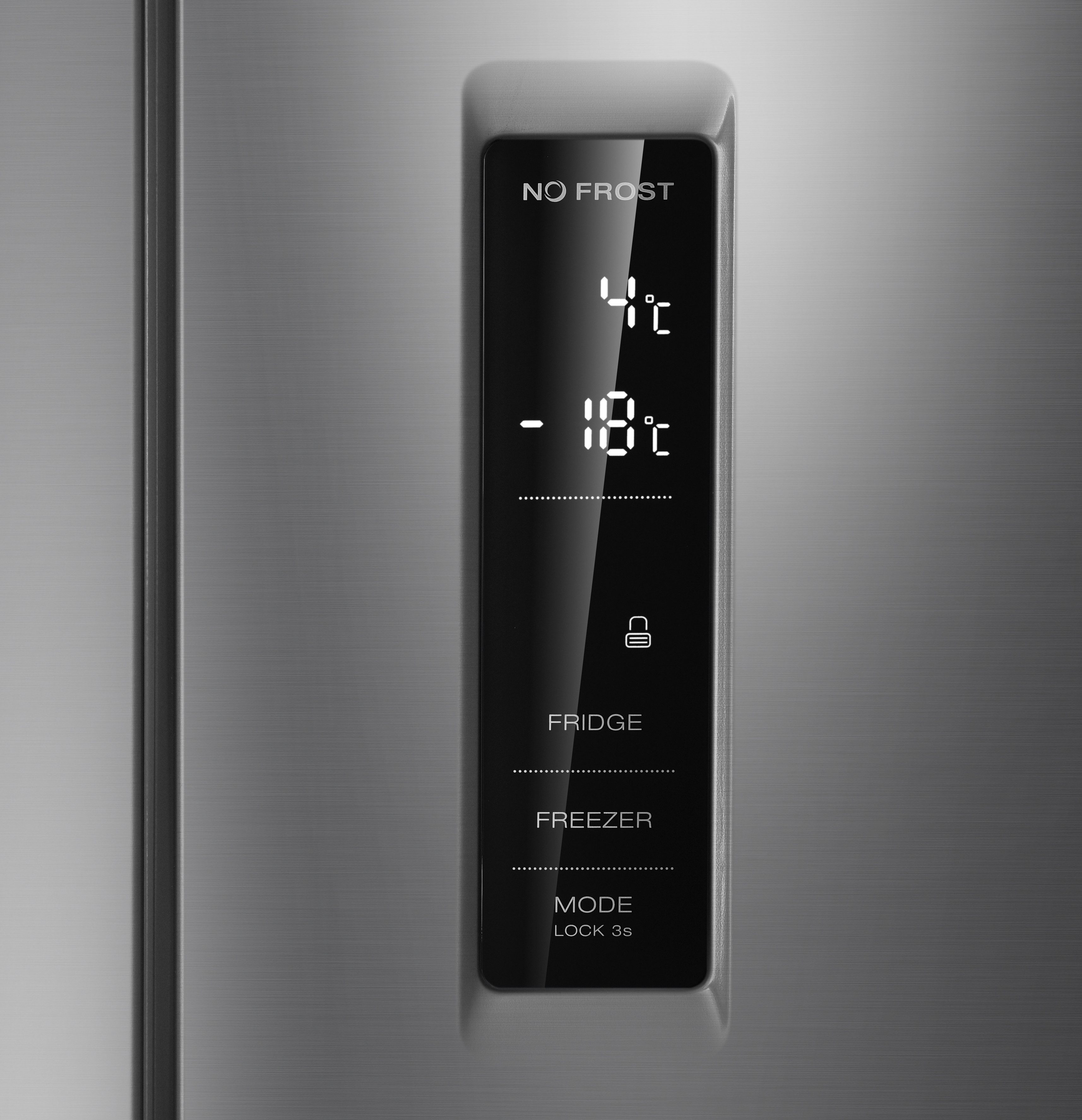 Hanseatic MultiDoor HCDC18080CWDI NoFrost, waterdispenser, display