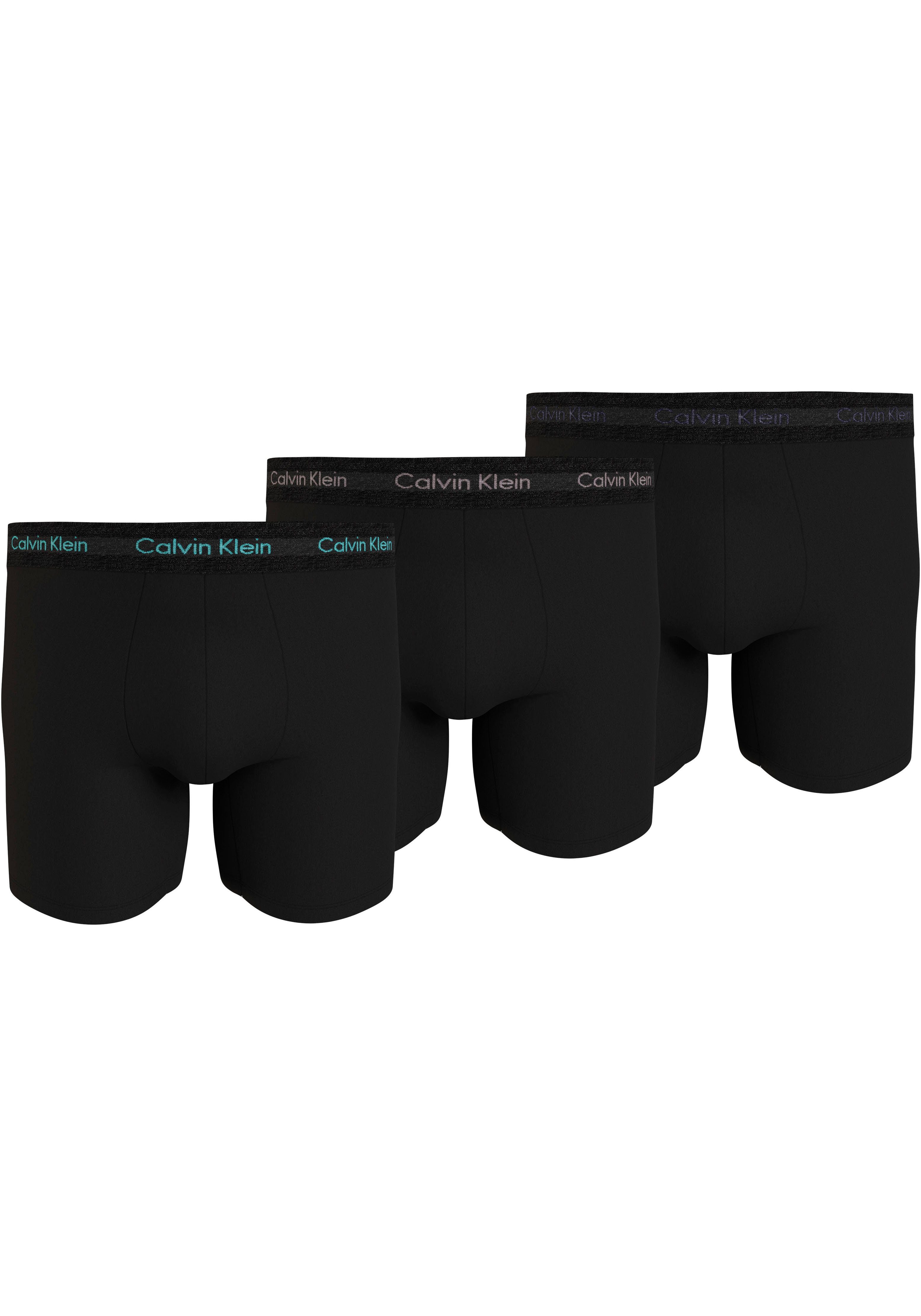 Calvin Klein Boxershort BOXER BRIEF 3PK met elastische logo-band (3 stuks)