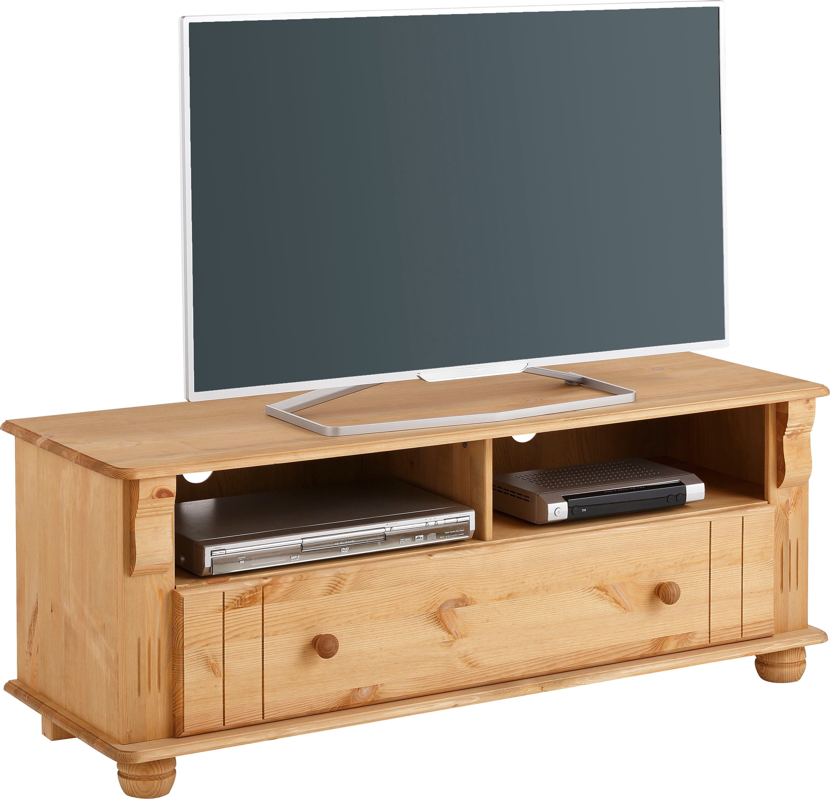 Home affaire Tv-meubel ADELE Breedte 120 cm, met lade, van massief grenen, FSC®