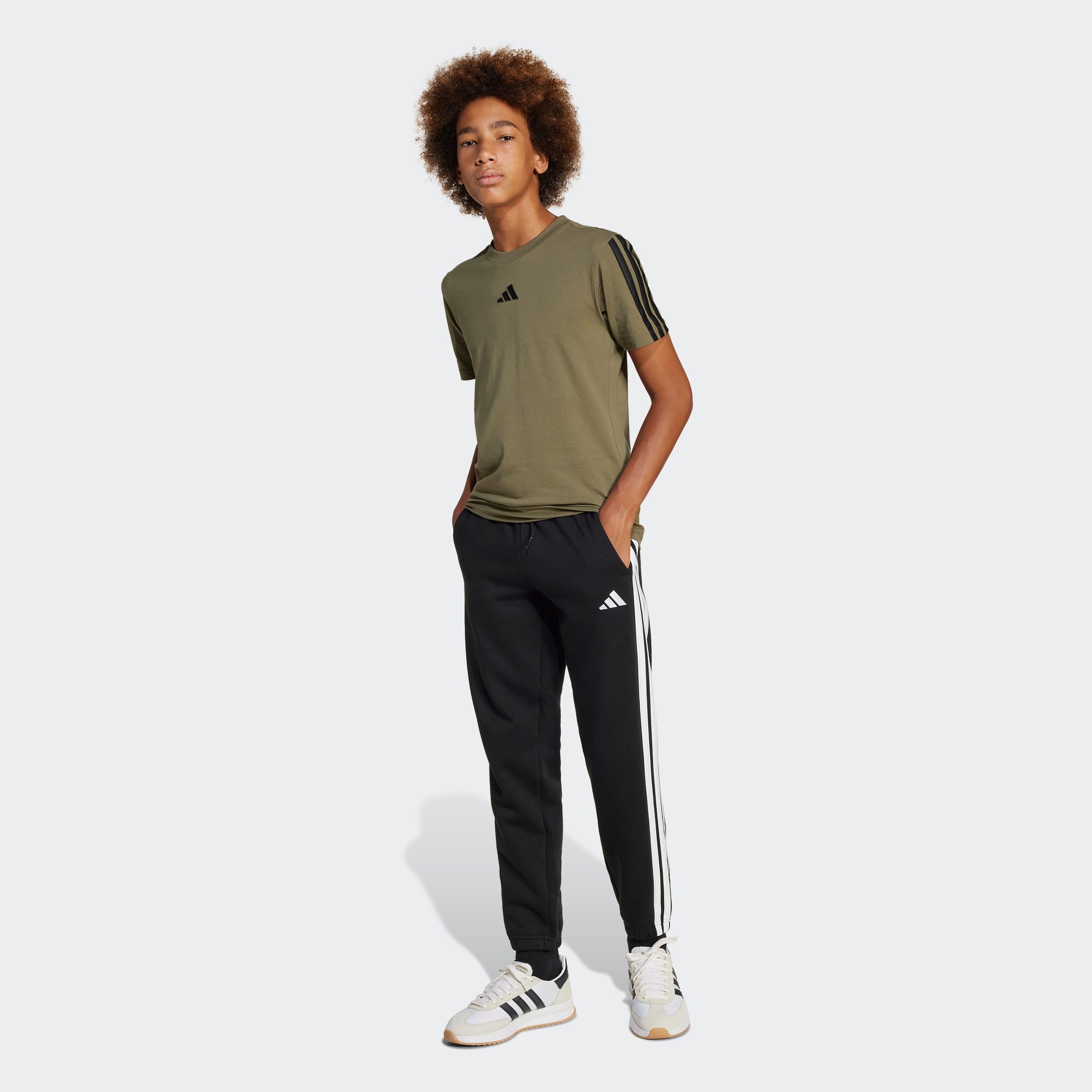 adidas Sportswear Sportbroek J 3S FL PT 280 (1-delig)