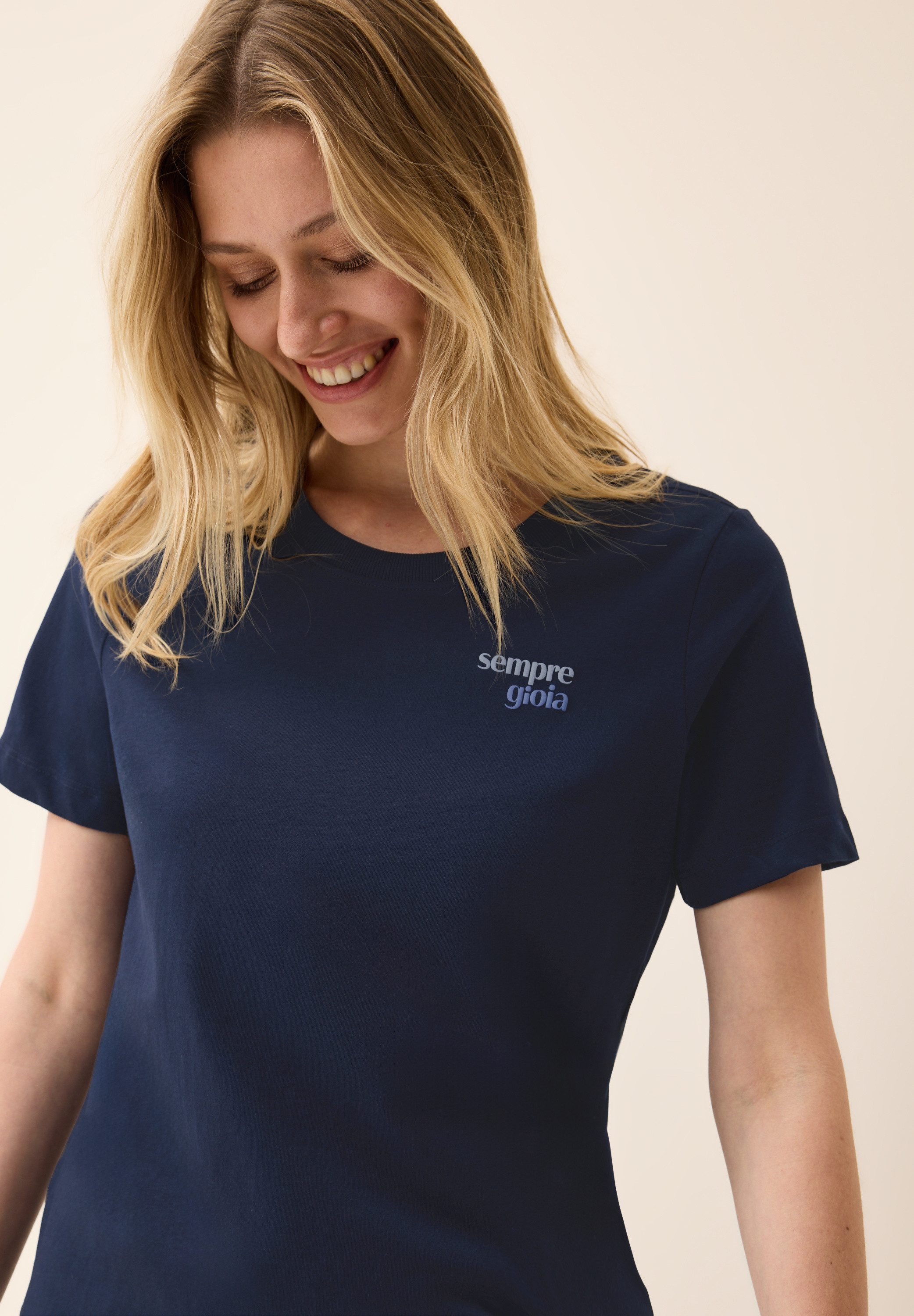 Cecil T-shirt met tekst
