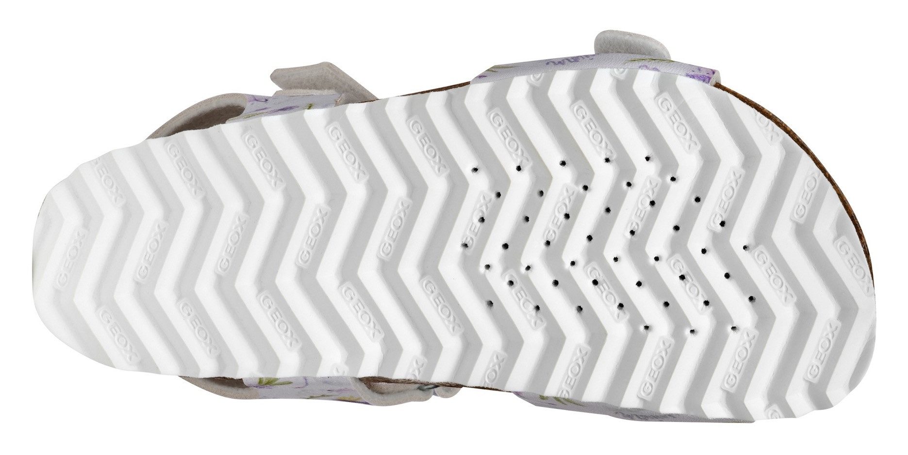 Geox Sandalen J ADRIEL GIRL , meisjes sandaal, zomerschoen met voetbed