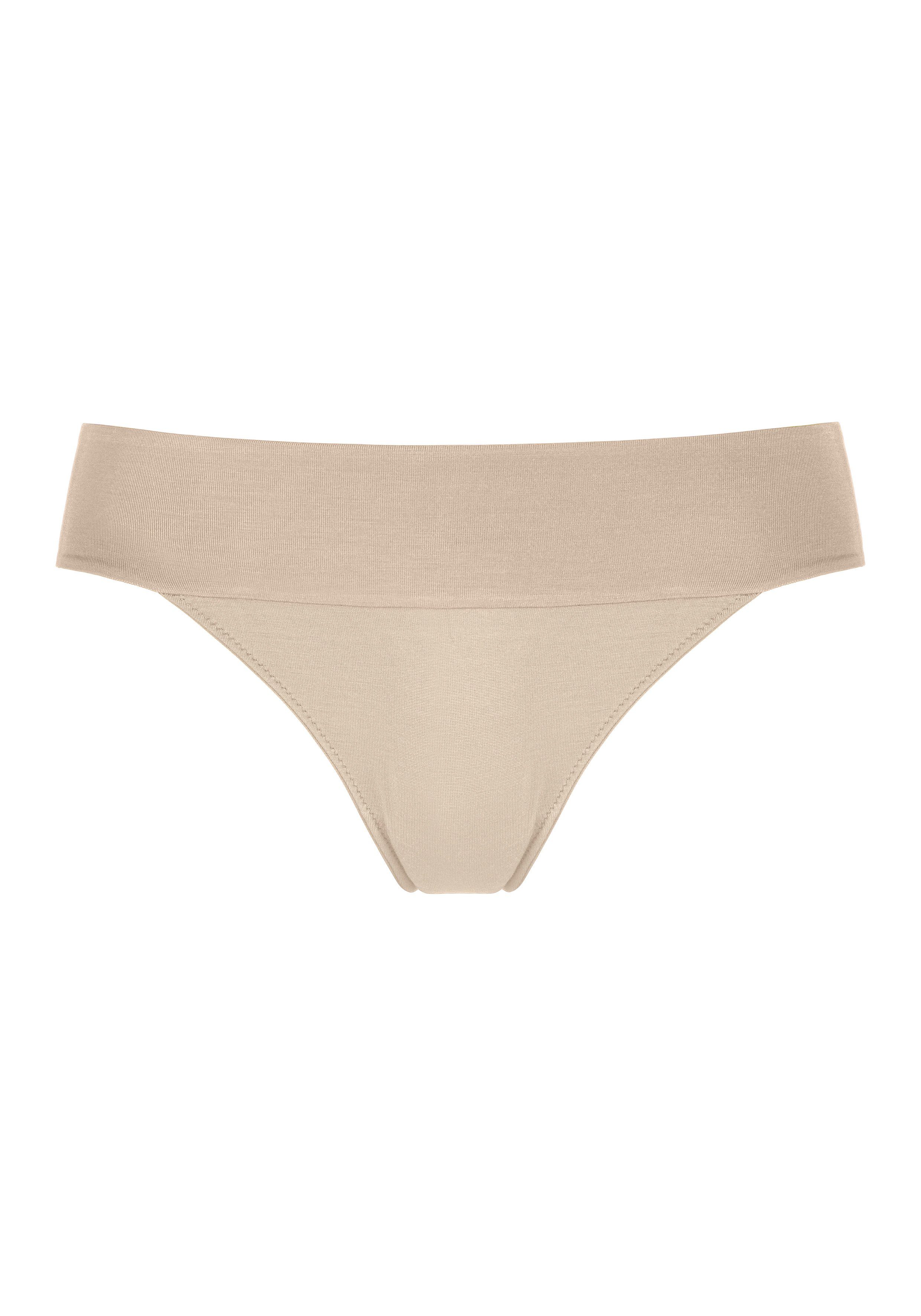 Lascana String met bijzonder comfortabele boorden (set, 3 stuks)