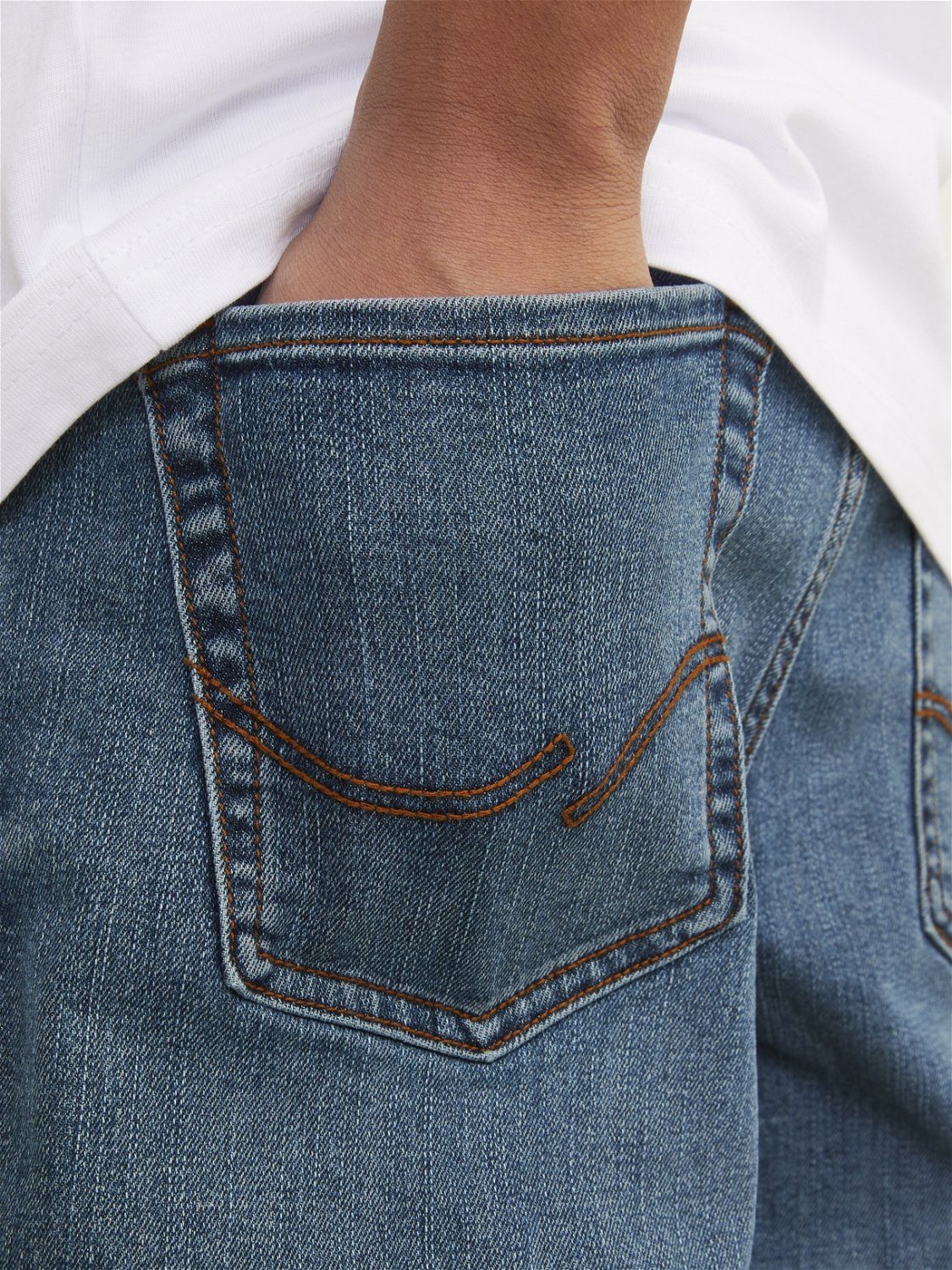 Jack & Jones Junior Regular fit jeans JJICLARK JJORIG STRETCH SQ 223 NOOS JNR