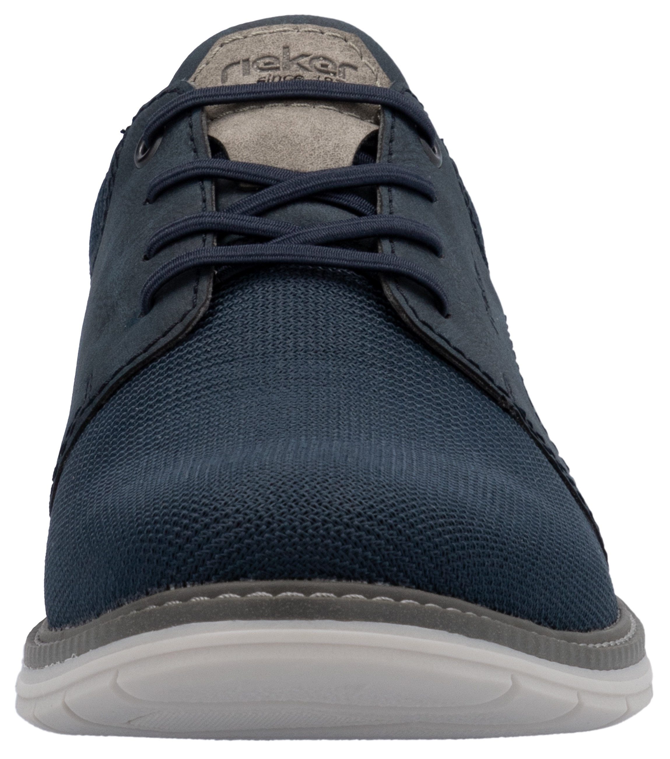 Rieker Slip-on sneakers Instapschoen, lage schoen, sneaker met elastiek voor gemakkelijke instap