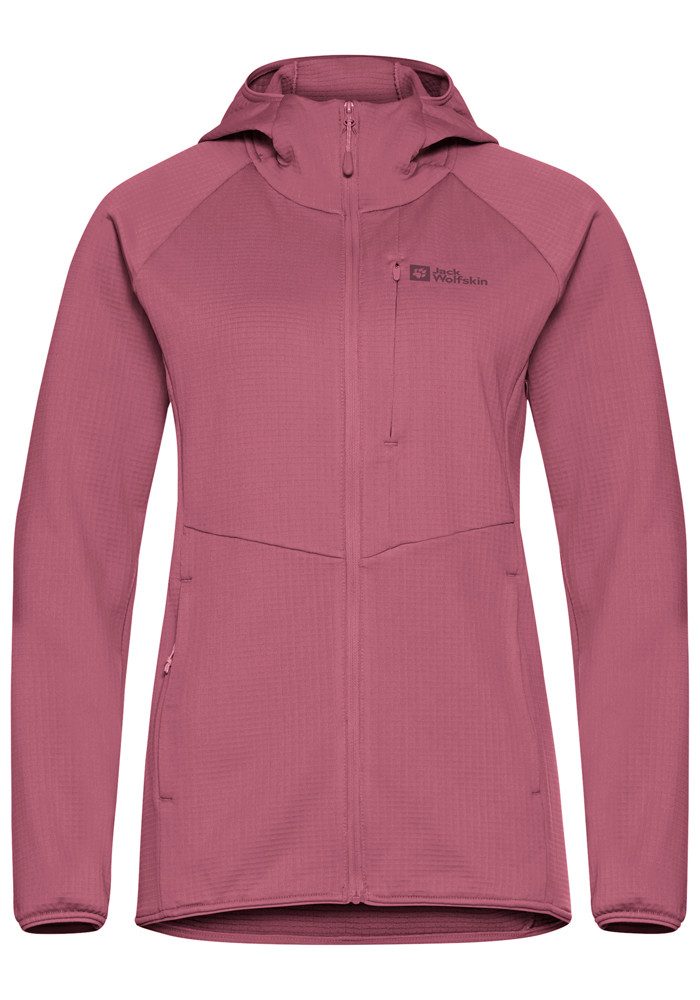 Jack Wolfskin Fleecejack KOLBENBERG HOODED FZ W