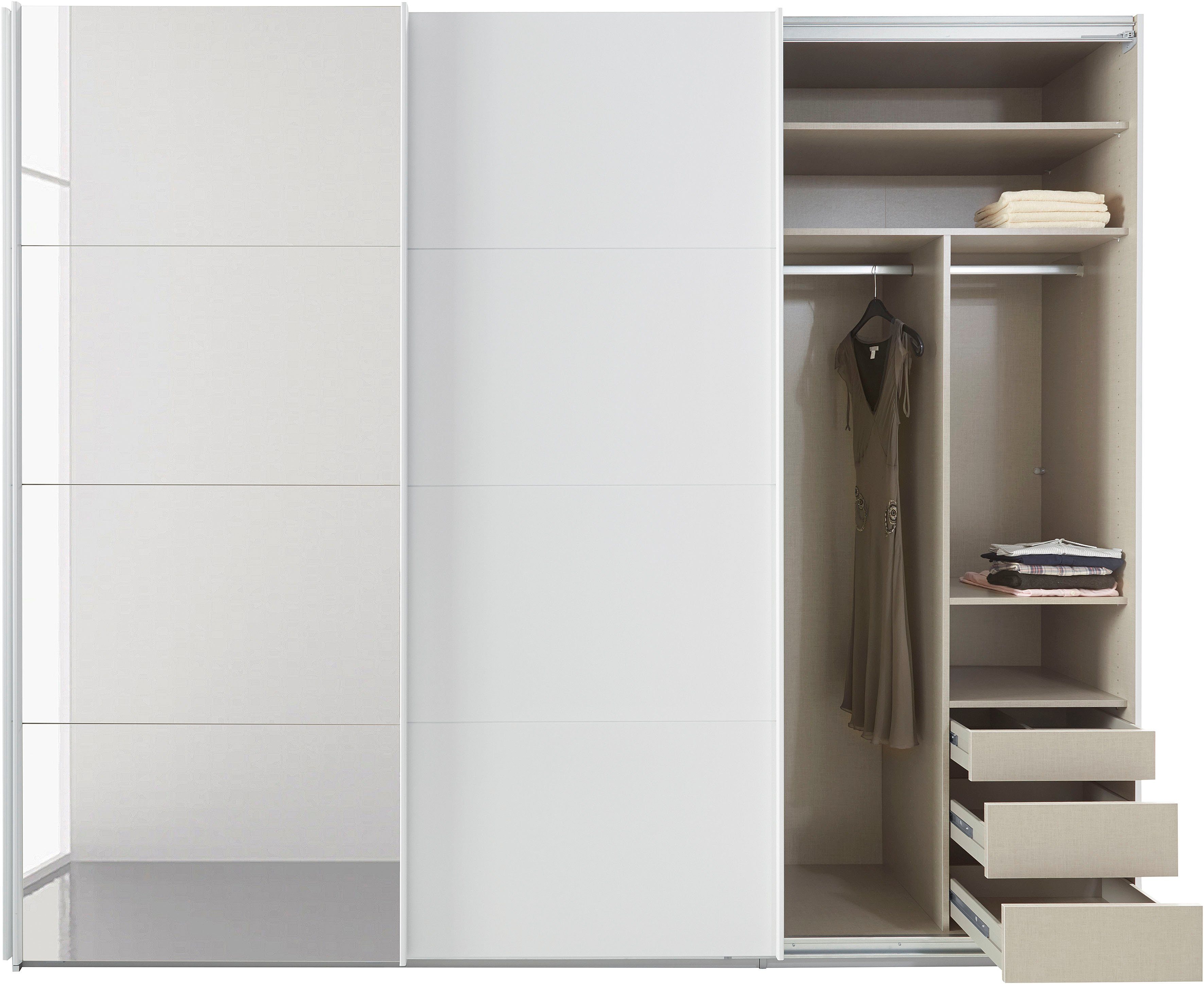 rauch Zweefdeurkast Kledingkast kast garderobe TOPSELLER OTELI incl. binnenindeling
