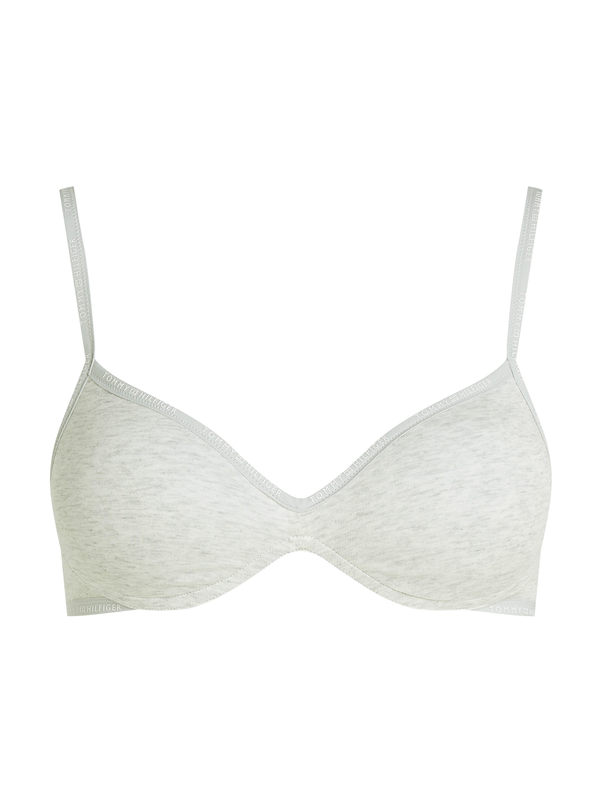 Tommy Hilfiger Underwear Push-up-bh WIRELESS PUSH UP BRA met logo-opdrukken aan de randen