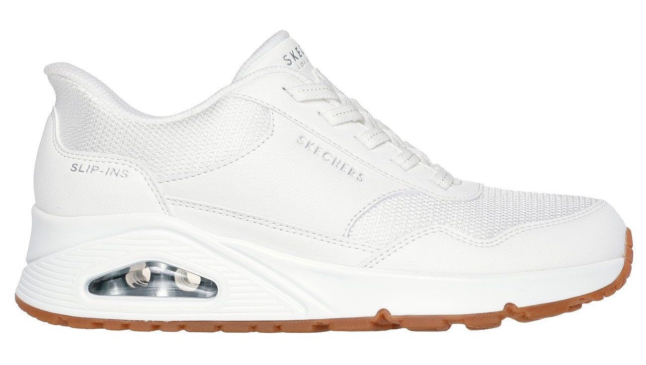 Skechers Slip-on sneakers UNO-SIMPLIFIED SLIP-IN , wedge sneaker, slipper met geïntegreerde slip-ins technologie