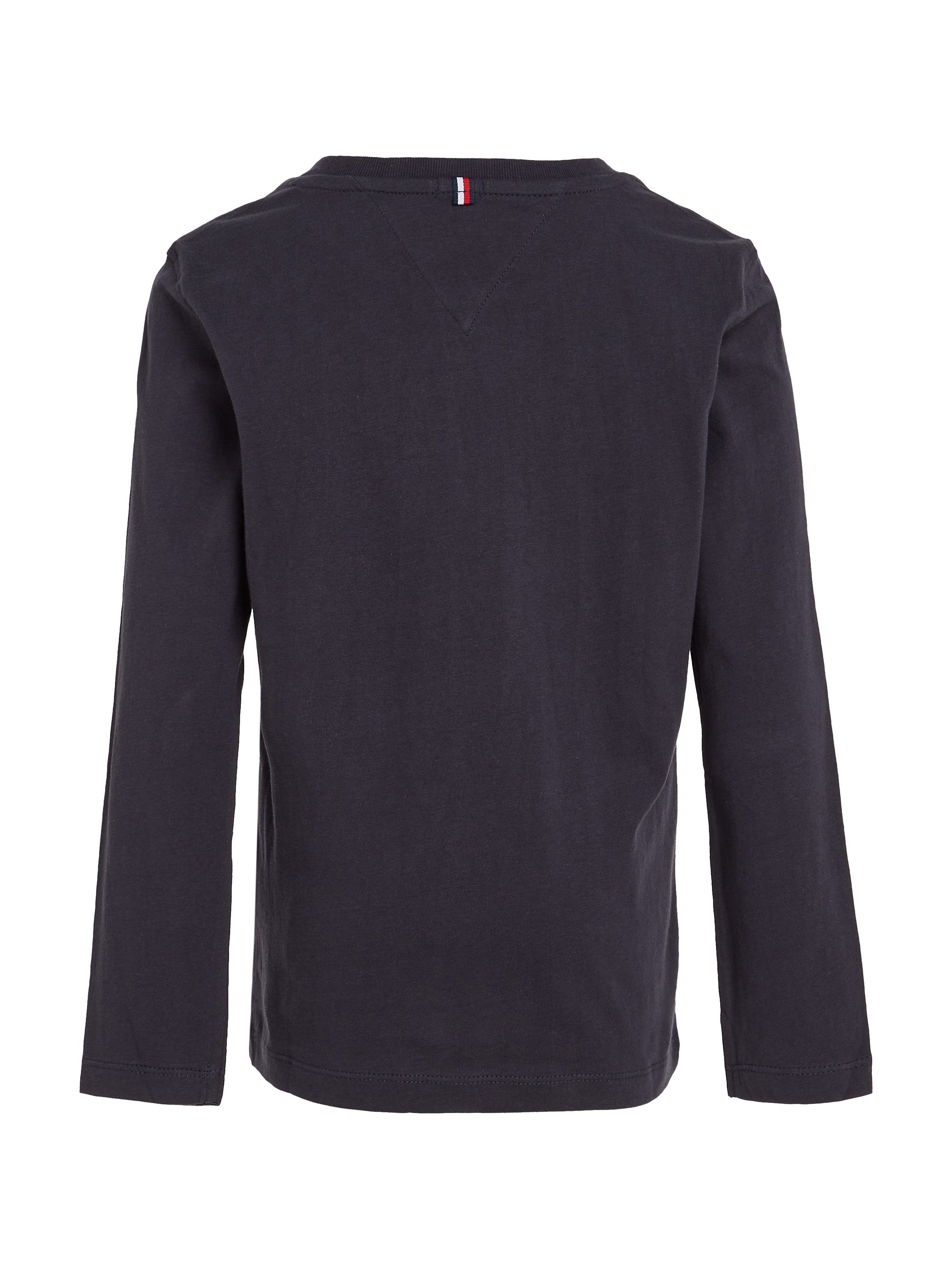 Tommy Hilfiger Shirt met lange mouwen BOYS BASIC CN KNIT L/S met tommy hilfiger logo-vlag