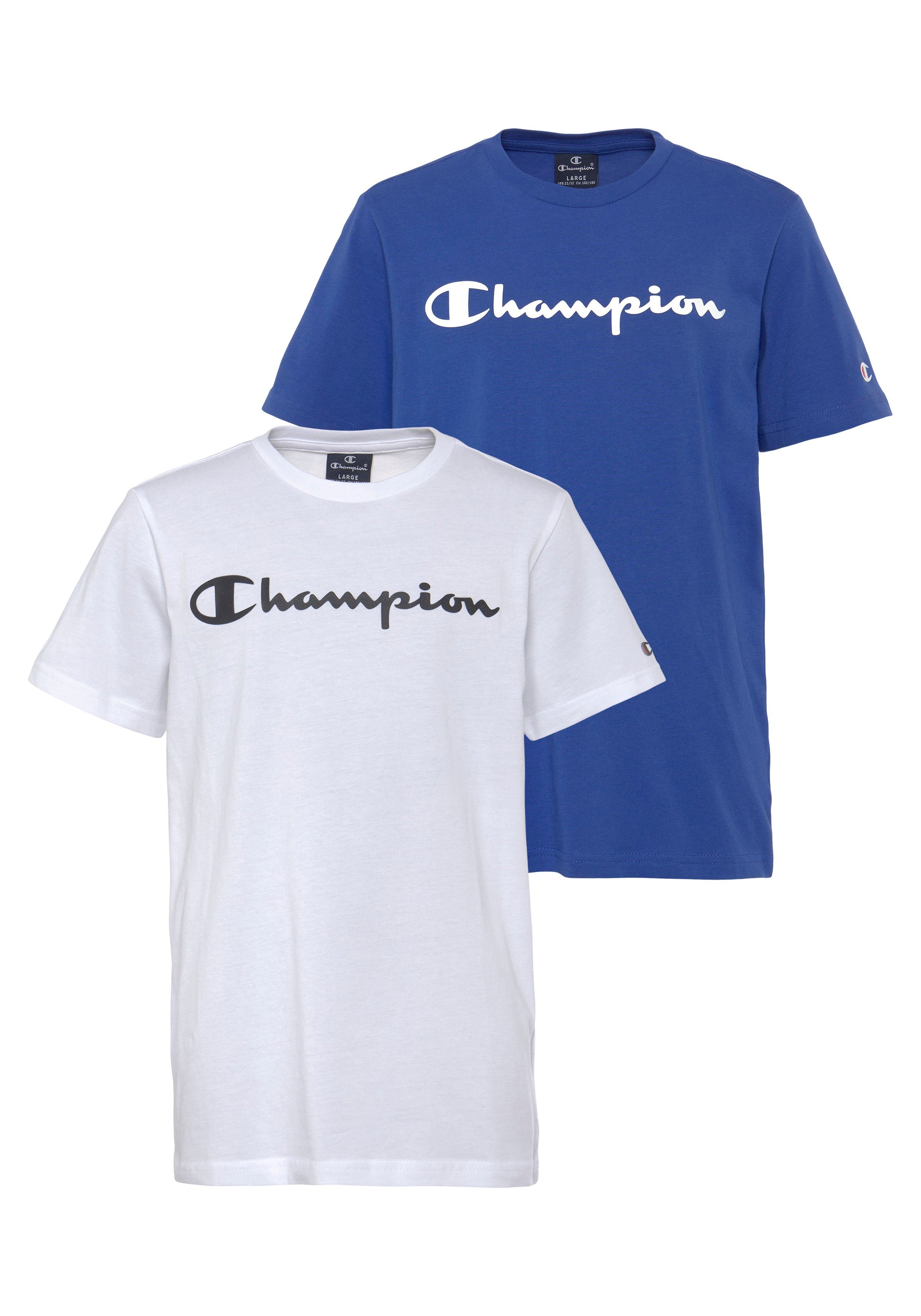 Champion T-shirt 2Pack Crewneck T-Shirt - voor kinderen (set, 2-delig)