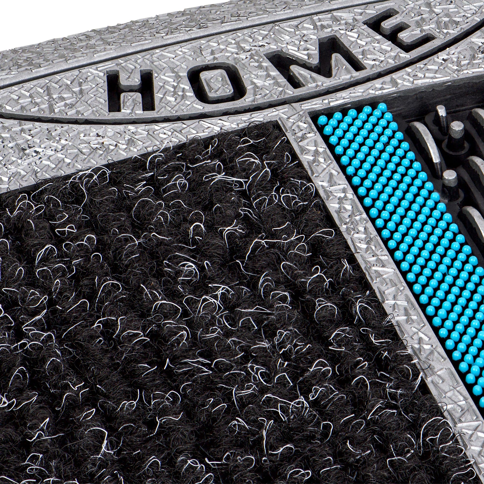 Home2Fashion Mat Clean Colorado RU Vuilafstotende mat, met tekst, robuust, geschikt voor binnen en buiten