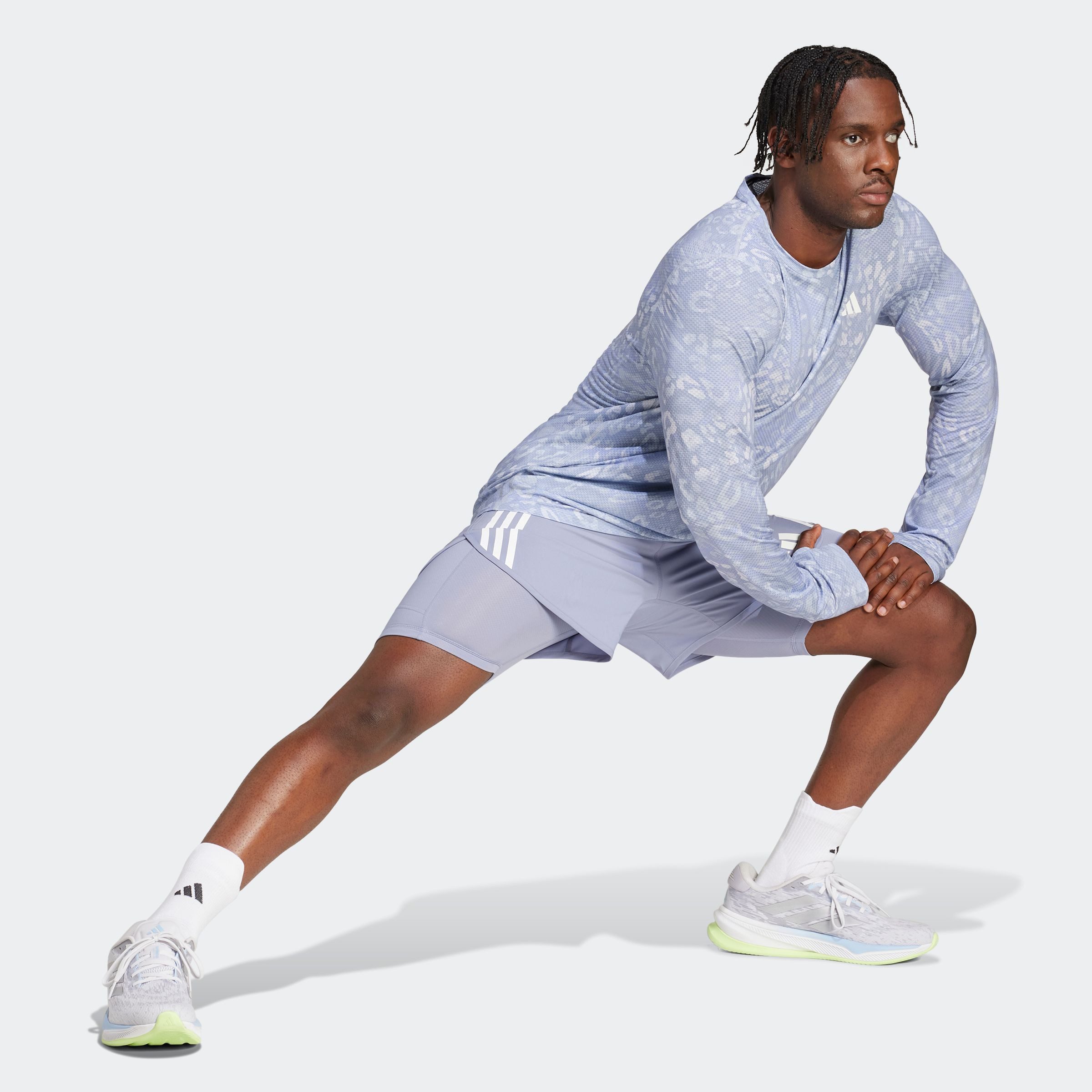 adidas Performance Runningshirt OTR E AOP LS M