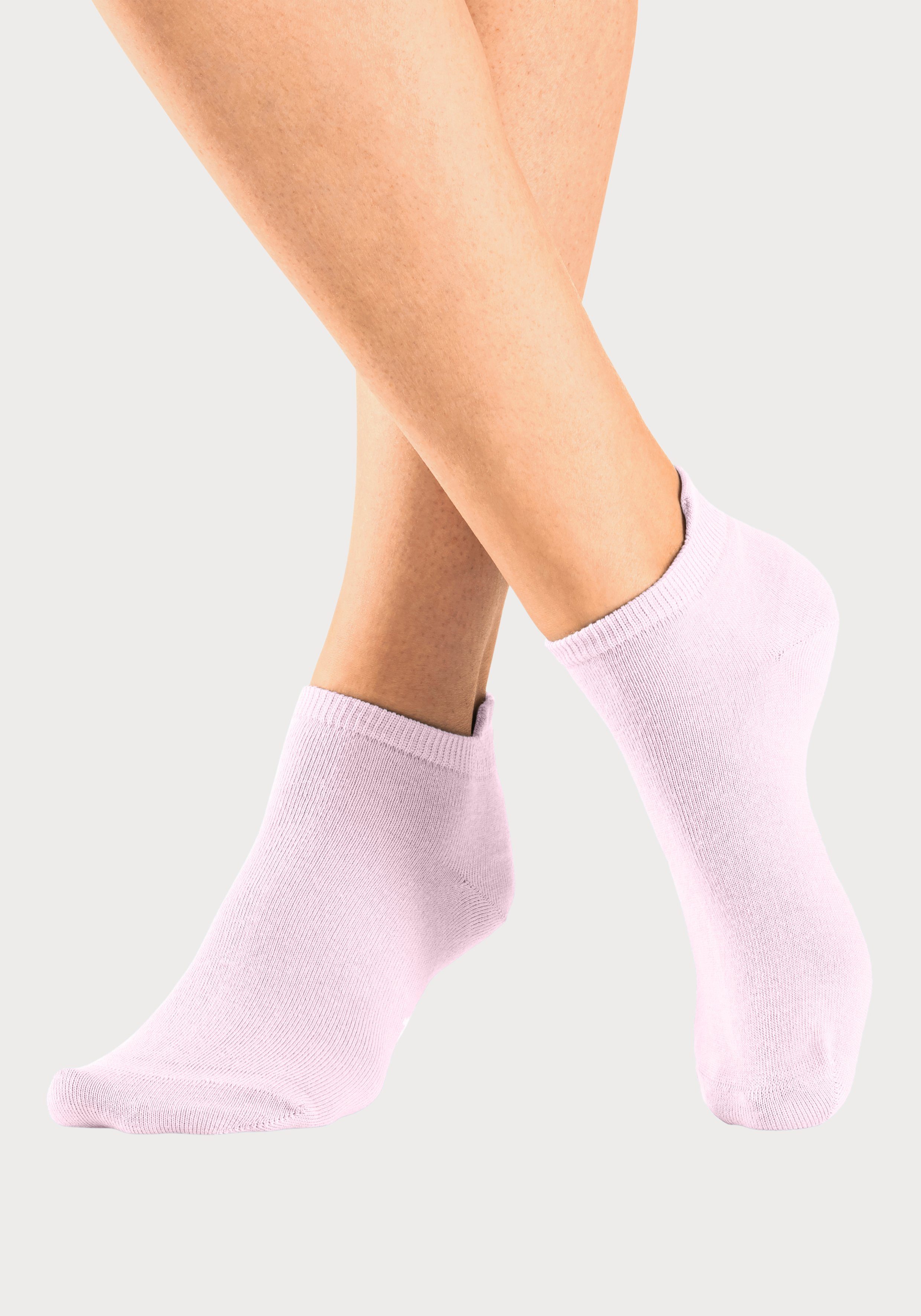 KangaROOS Sneakersokken met verhoogde boord (set 10 paar)