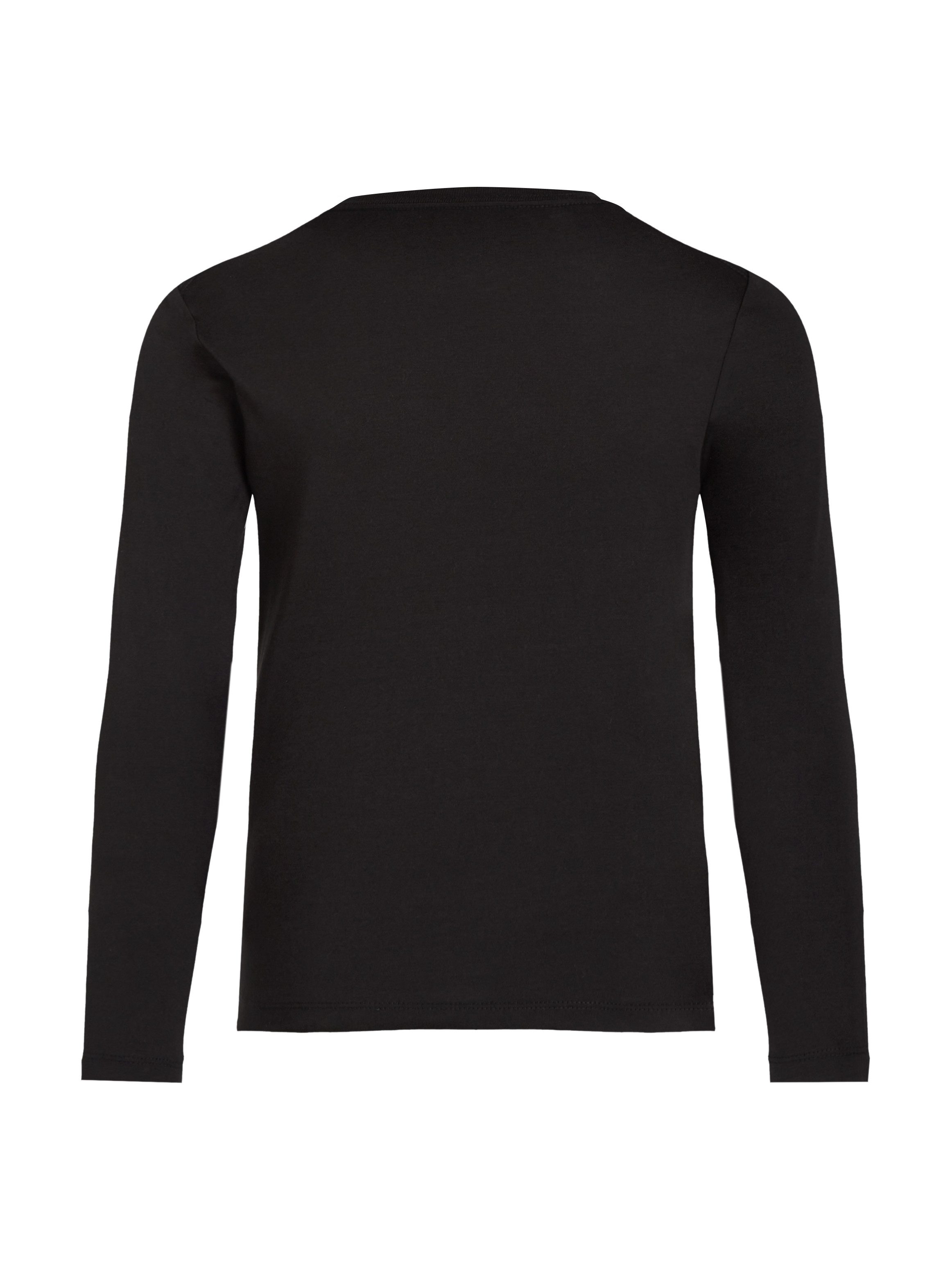 Calvin Klein Shirt met lange mouwen Chest Monologo Ls T-Shirt voor kinderen tot 16 jaar en met logo-opdruk