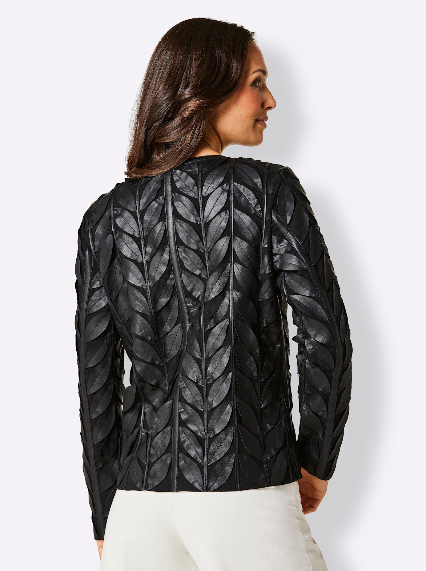 CREATION L PREMIUM Leren blazer Lamsnappa leren blazer